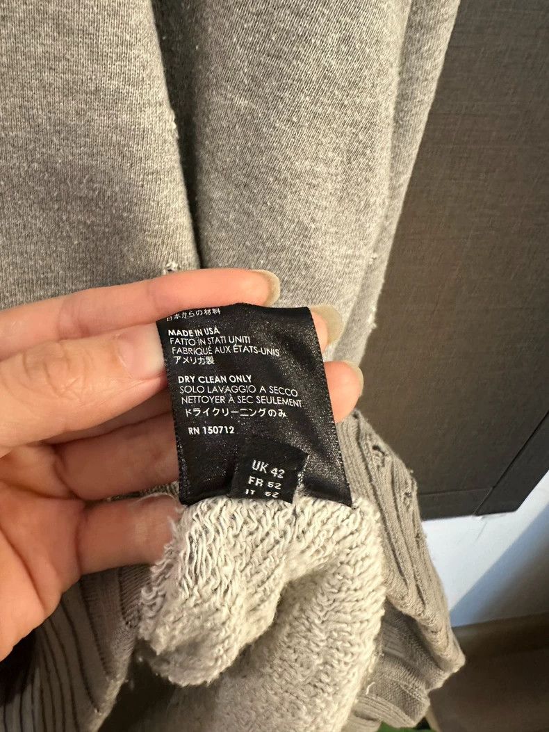 Amiri Amiri OG Grey Shot Hoodie Size US XL / EU 56 / 4 - 3 Thumbnail