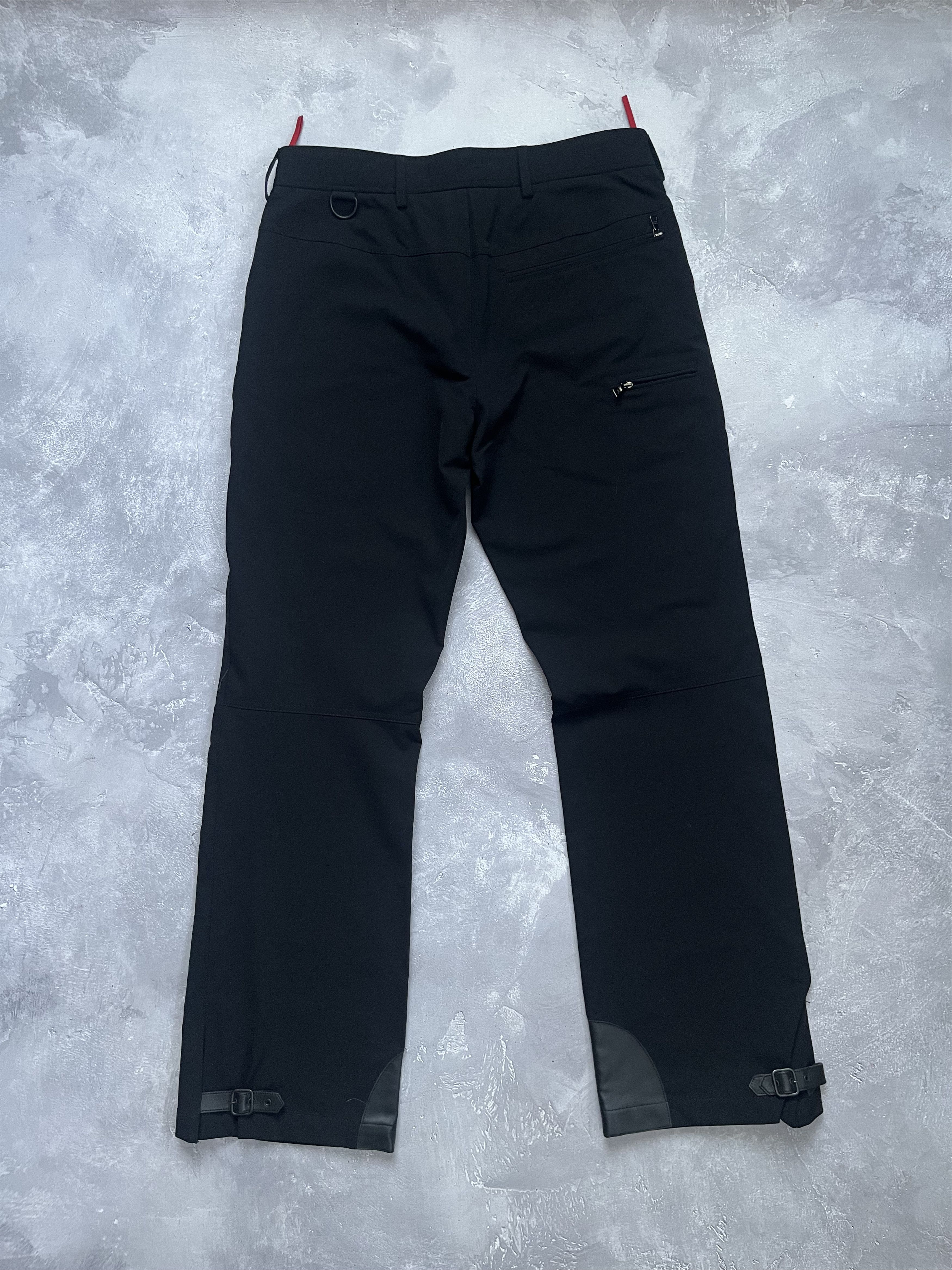 Prada Vintage Prada Bondage Nylon Ski Pants Black Men's Size 50 Size US 34 / EU 50 - 2 Thumbnail