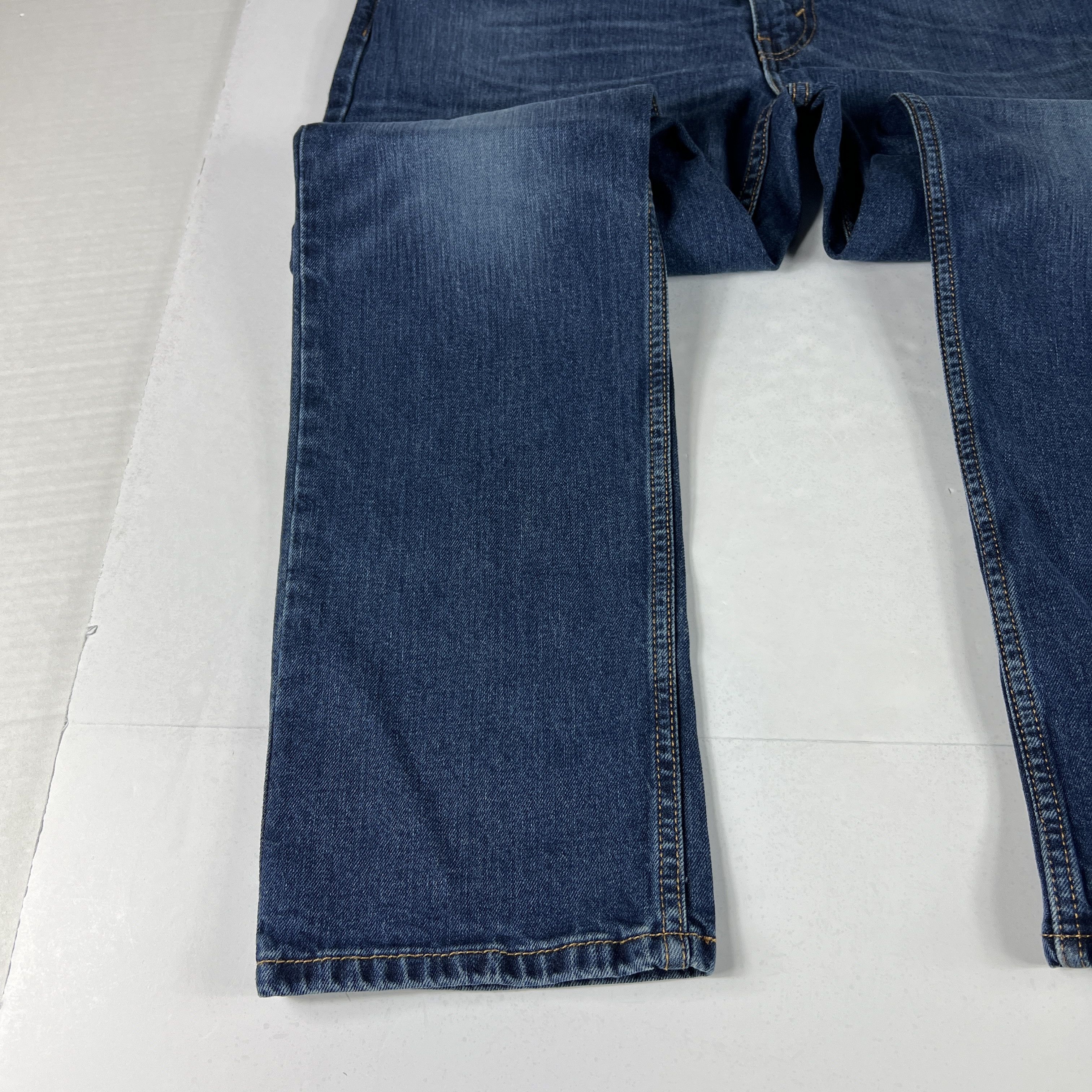 Levi's Levi's Jeans 511 Slim Straight Blue Faded Stretch Denim Size US 36 / EU 52 - 6 Thumbnail
