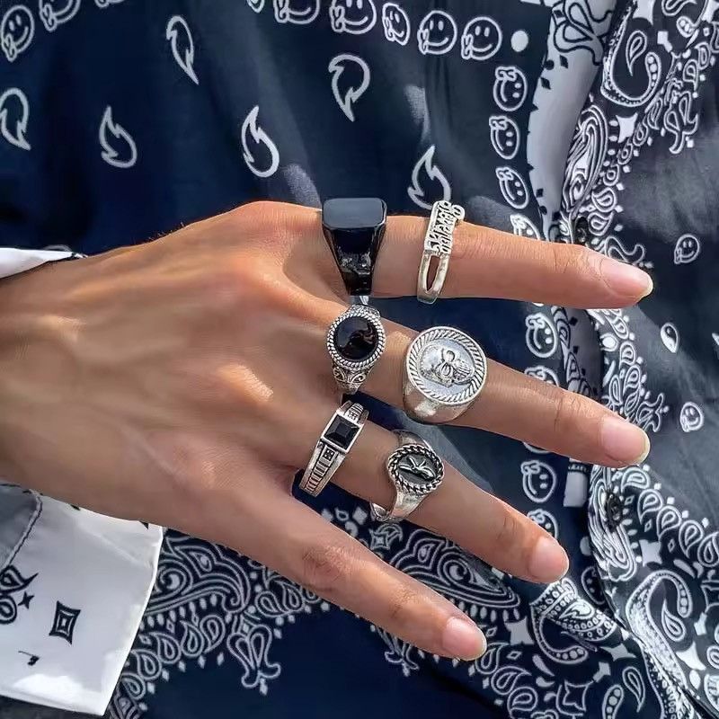 Jewelry 6 Pieces / Set Ring Size ONE SIZE - 4 Thumbnail