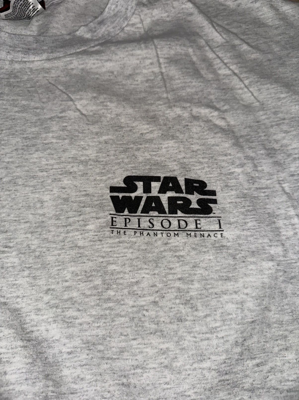 Star Wars × Vintage Vintage 90s Star Wars Episode One The Phantom Menace T-Shirt Size US XL / EU 56 / 4 - 5 Thumbnail
