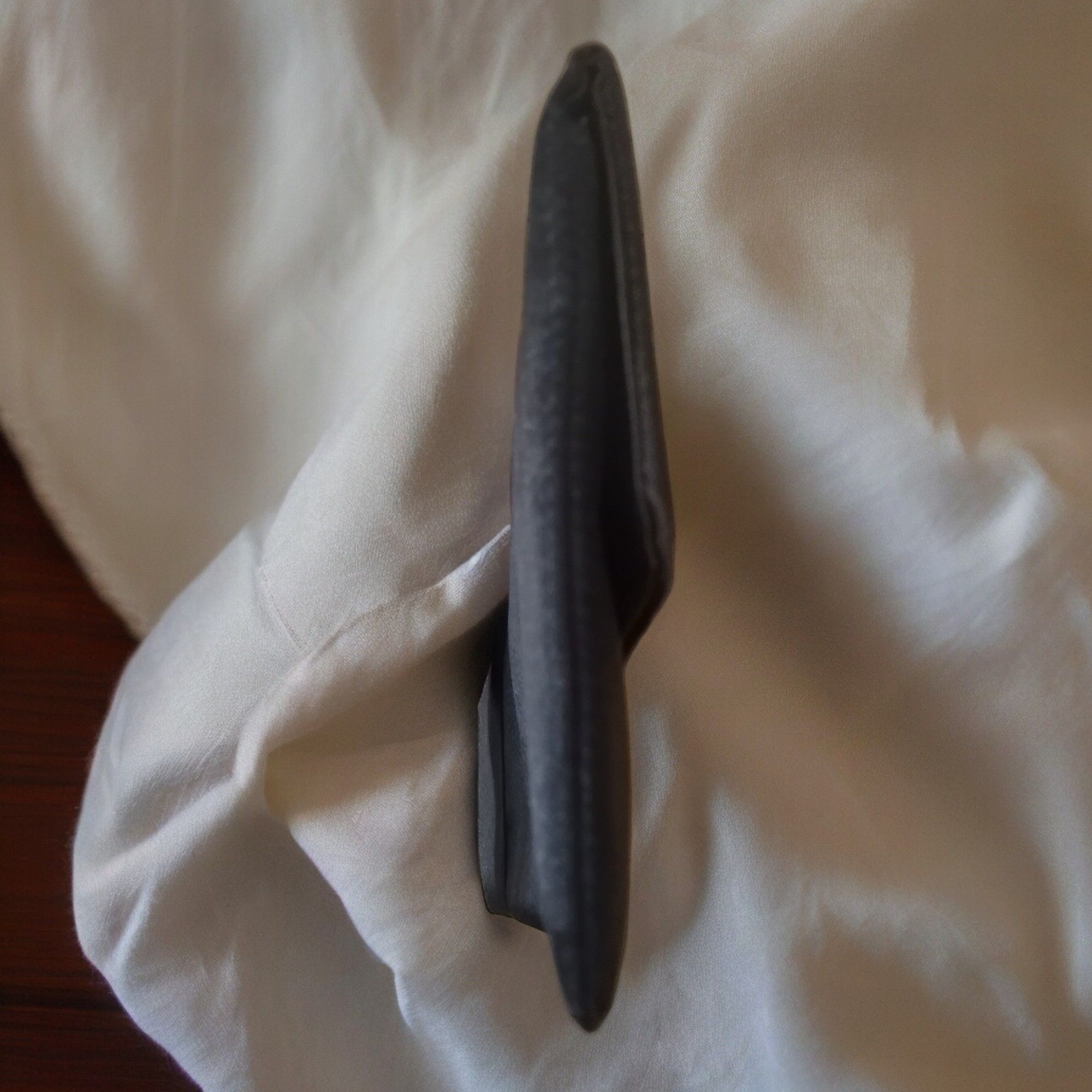 Other Bijoux Terner Black Satin Envelope Clutch Size ONE SIZE - 7 Thumbnail
