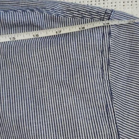Burnside Burnside Blue Casual Button Down Long Sleeve Sz XL Shirt Size US XL / EU 56 / 4 - 14 Thumbnail