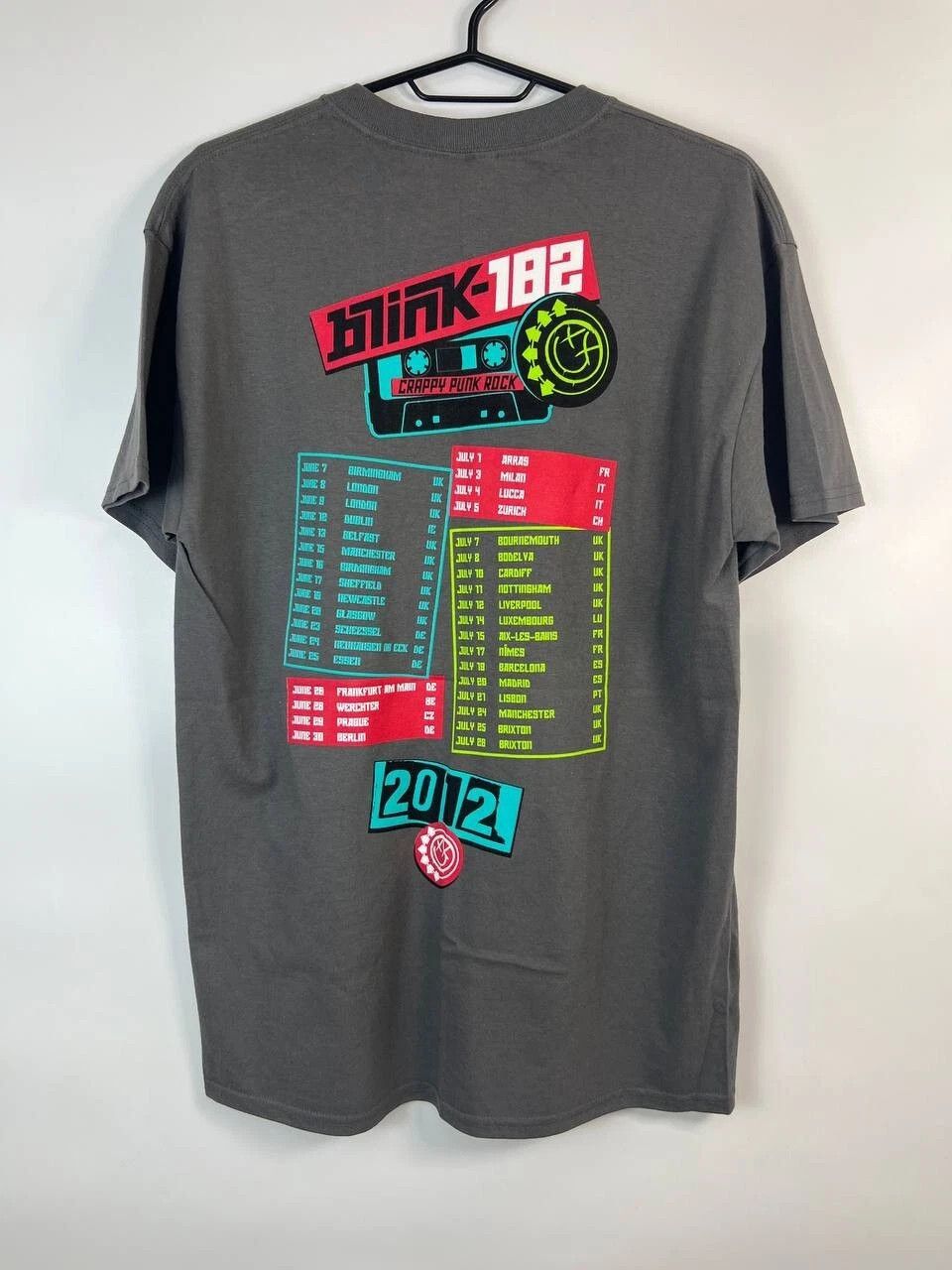 Other Blink-182 2012 Tour T Shirt Crappy Punk Rock Band Size M Size US M / EU 48-50 / 2 - 3 Thumbnail