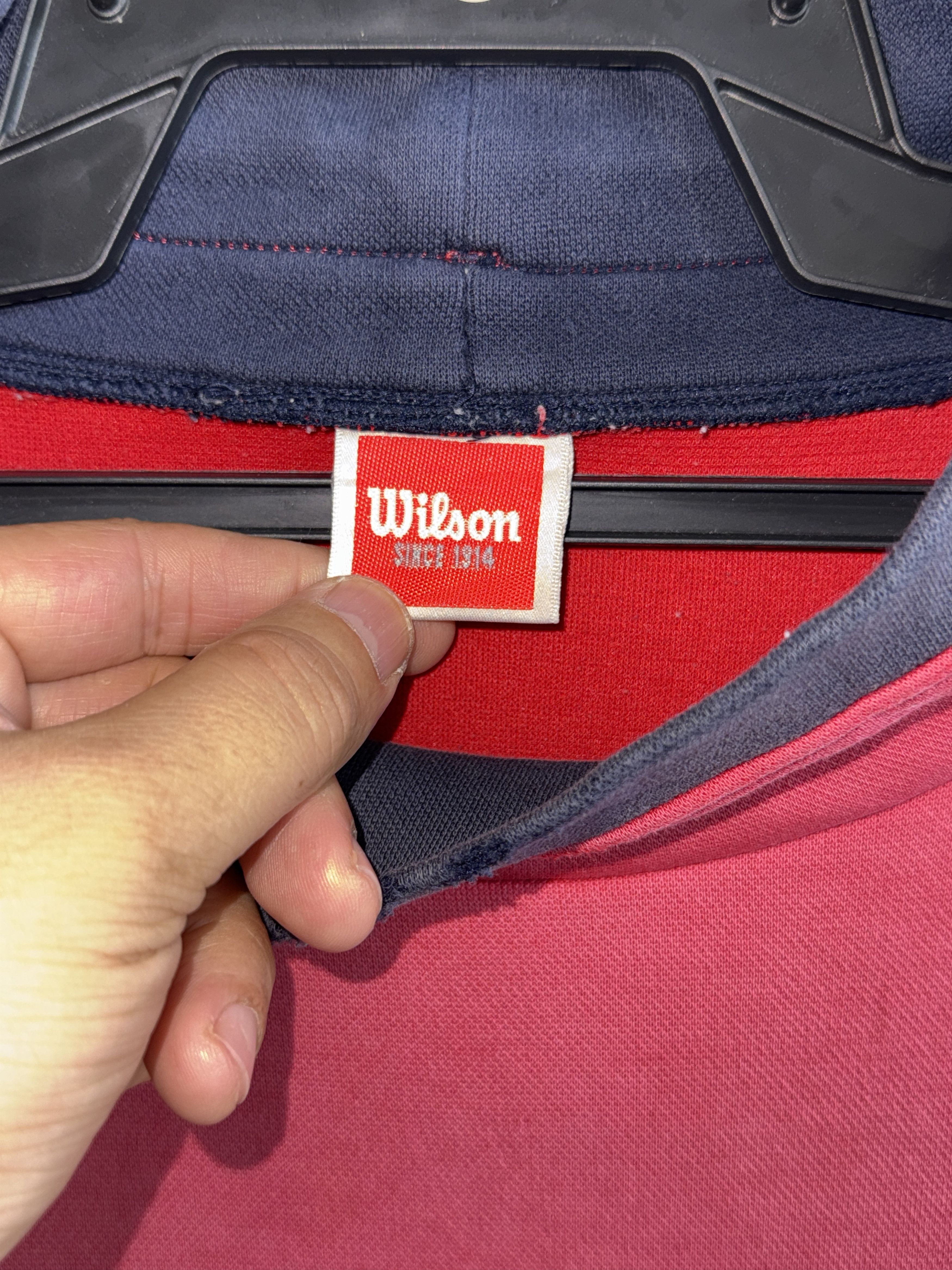 Wilson Wilson Full Print Vintage Sweatshirt Size US L / EU 52-54 / 3 - 3 Thumbnail