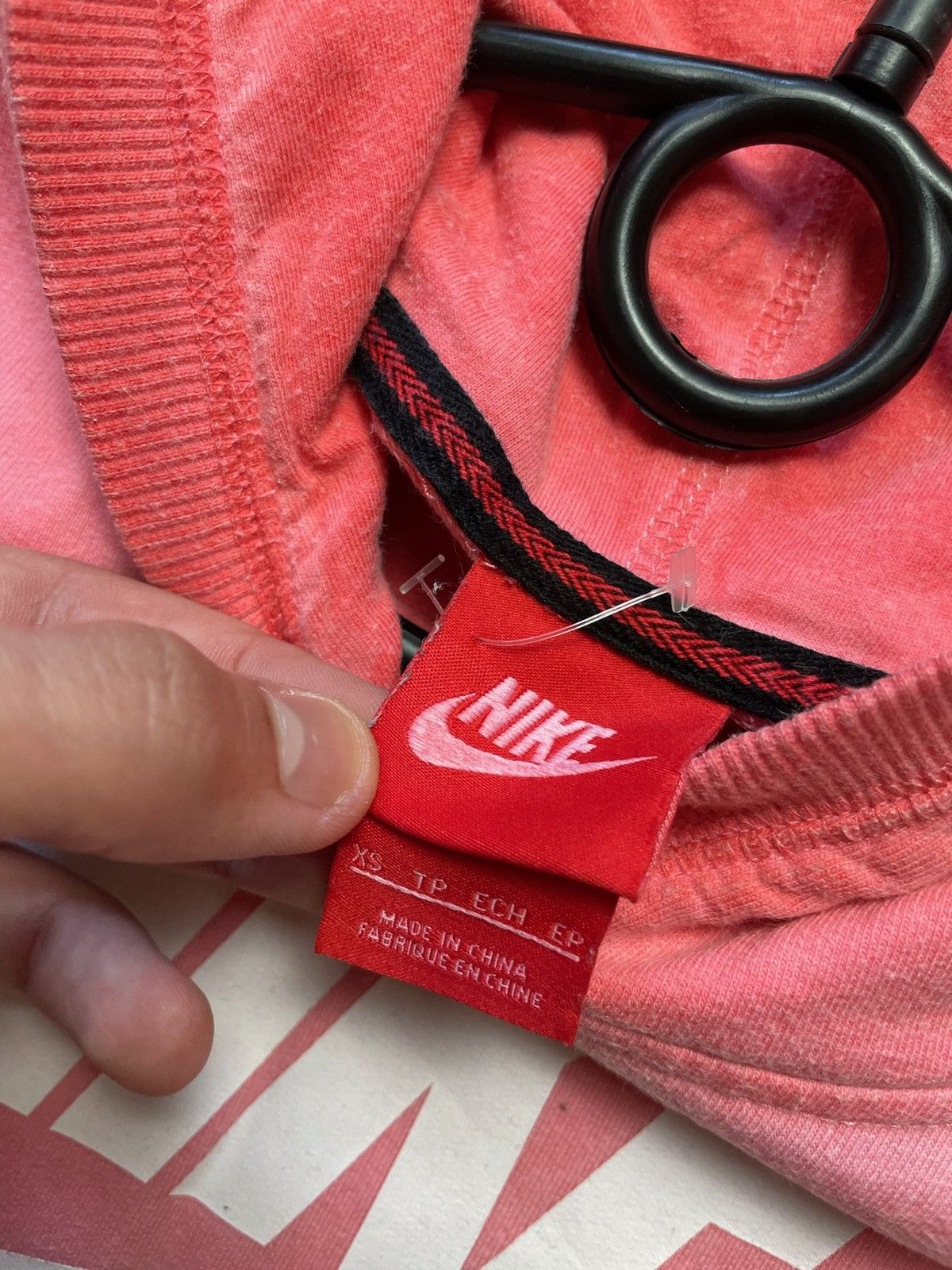 Nike × Vintage Vintage Nike tracksuit pink size Xs shorts + hooded vest Size US XS / EU 42 / 0 - 5 Thumbnail