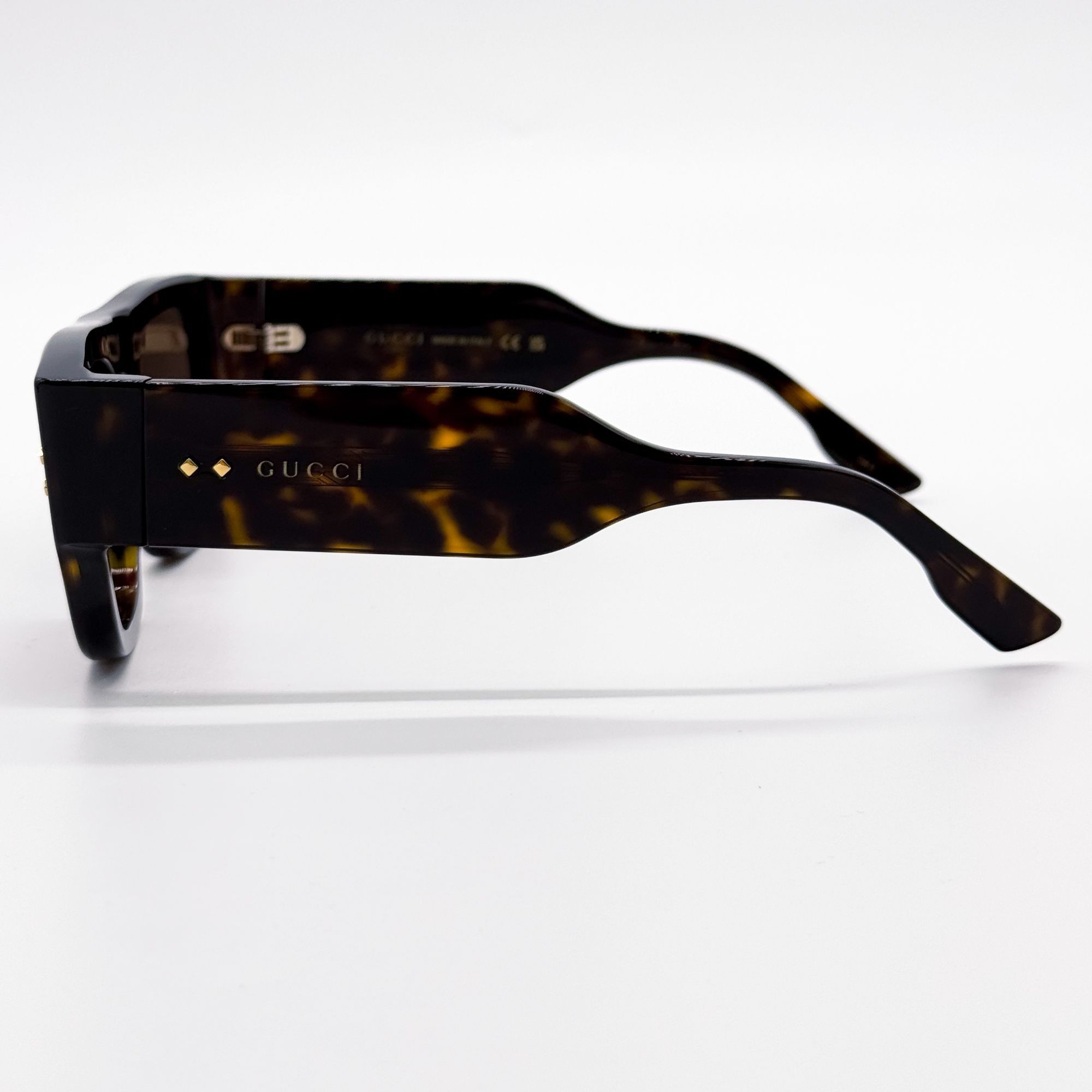 Gucci NEW GUCCI GG1262S 002 SUNGLASSES UNISEX HAVANA EYEWEAR Size ONE SIZE - 6 Thumbnail