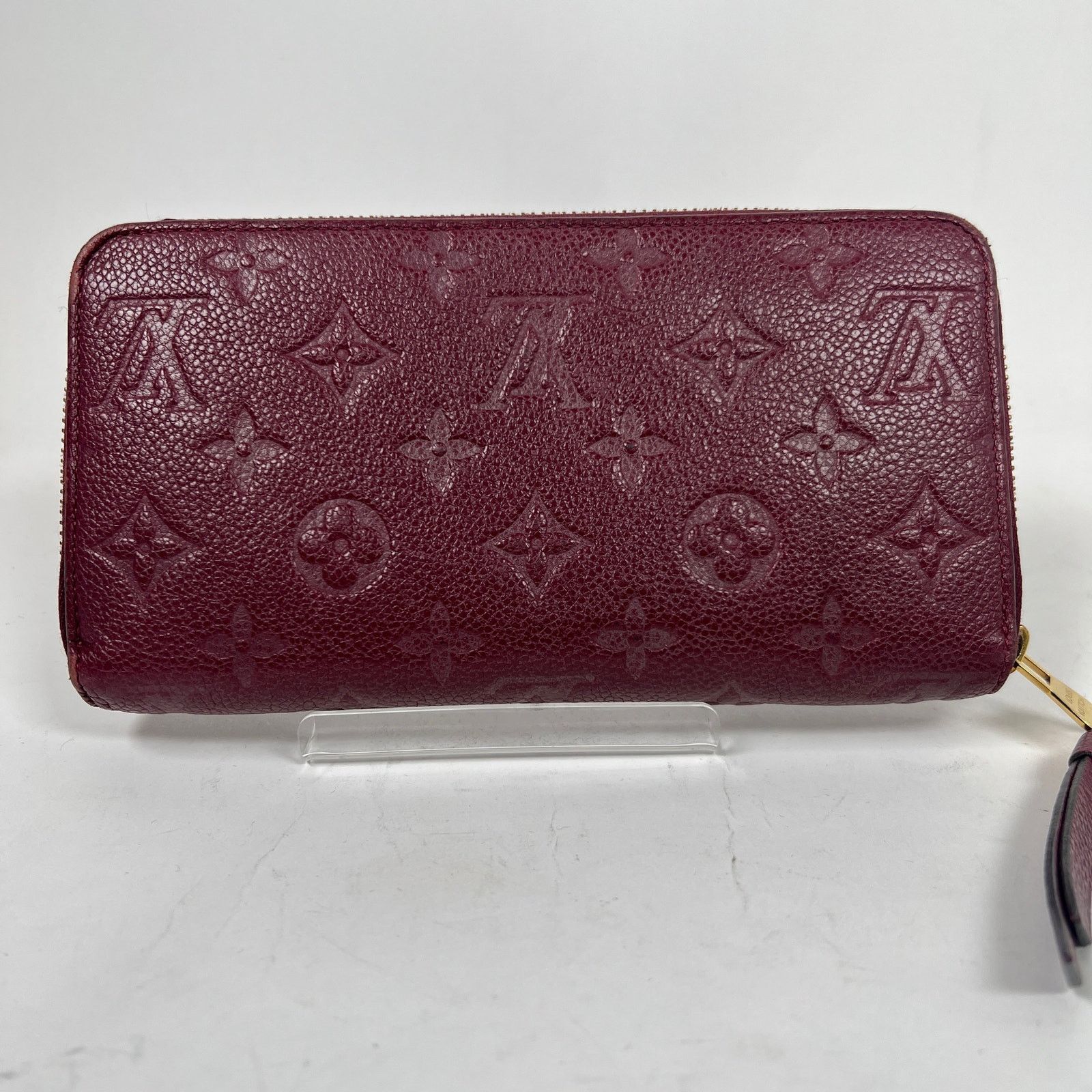 Louis Vuitton Louis Vuitton Aurore Monogram Empreinte Leather Zippy Wallet Size ONE SIZE - 4 Thumbnail