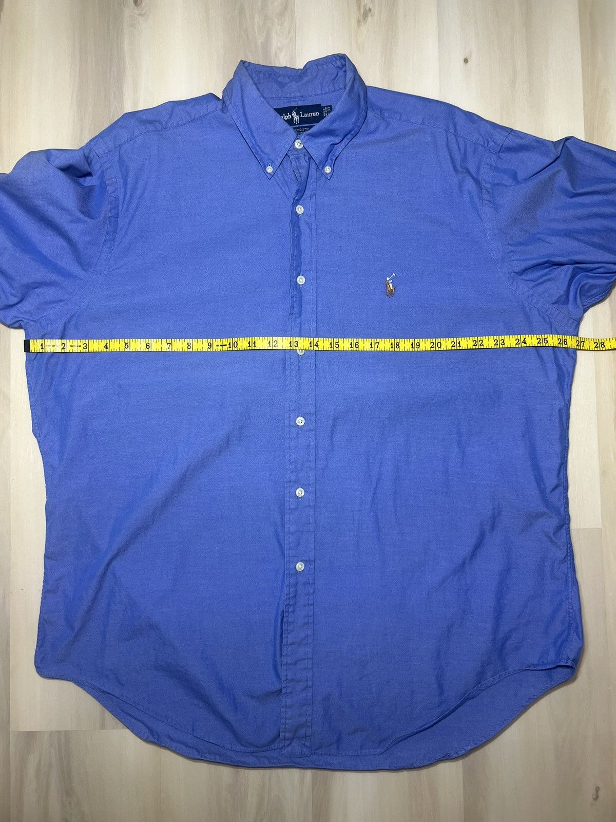 Polo Ralph Lauren Vtg Polo Ralph Lauren sz 17 Yarmouth Dress Pinpoint Oxford Size US XL / EU 56 / 4 - 6 Thumbnail
