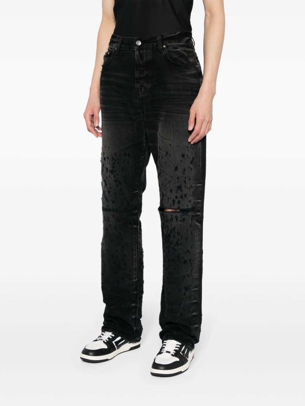 Amiri o1y0525 Denim Pant in Black Size US 30 / EU 46 - 2 Thumbnail