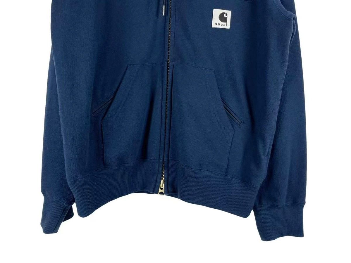 Carhartt Wip × Sacai Sacai x Carhartt WIP SS26 Zip-Up Hoodie Size US M / EU 48-50 / 2 - 5 Thumbnail