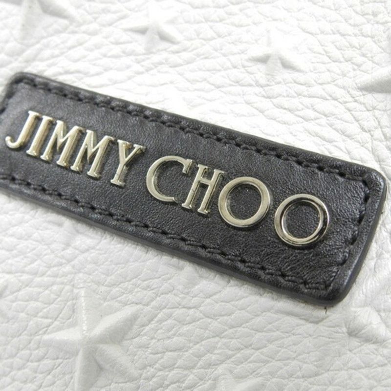 Jimmy Choo Jimmy Choo White Star Studded Embossed Leather Tote Bag Size ONE SIZE - 5 Thumbnail