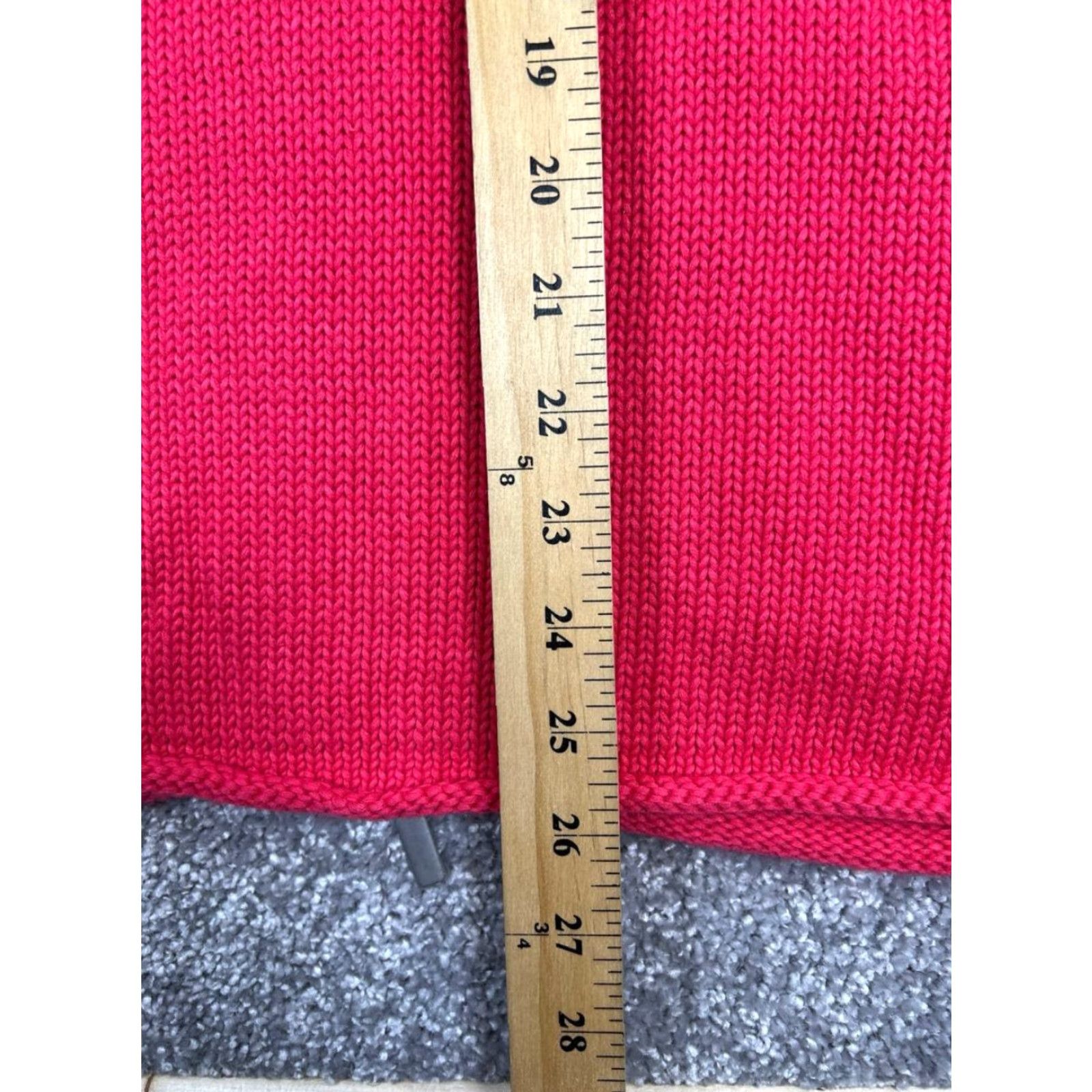 Vintage Chico's Jacket Womens XL Pink Knit Full Zip New Size XL / US 12-14 / IT 48-50 - 8 Thumbnail