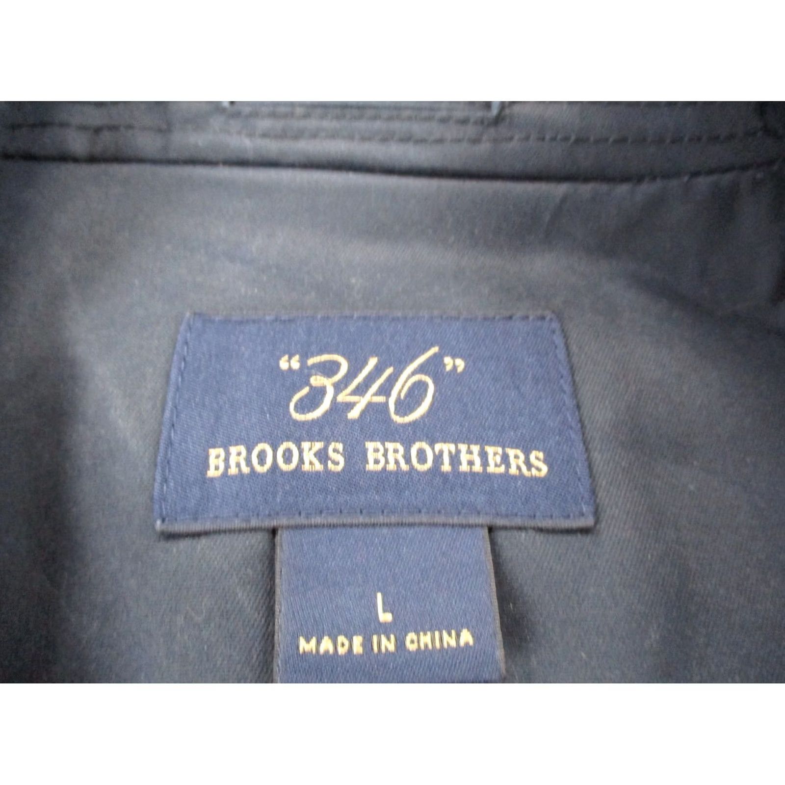 Brooks Brothers Brooks Brothers Pea Coat Jacket Mens XL Navy Blue Outdoor Classic Lined Pockets Wind-Resistant Casual Travel/Commuter Pattern Solid Button Size US XL / EU 56 / 4 - 6 Thumbnail