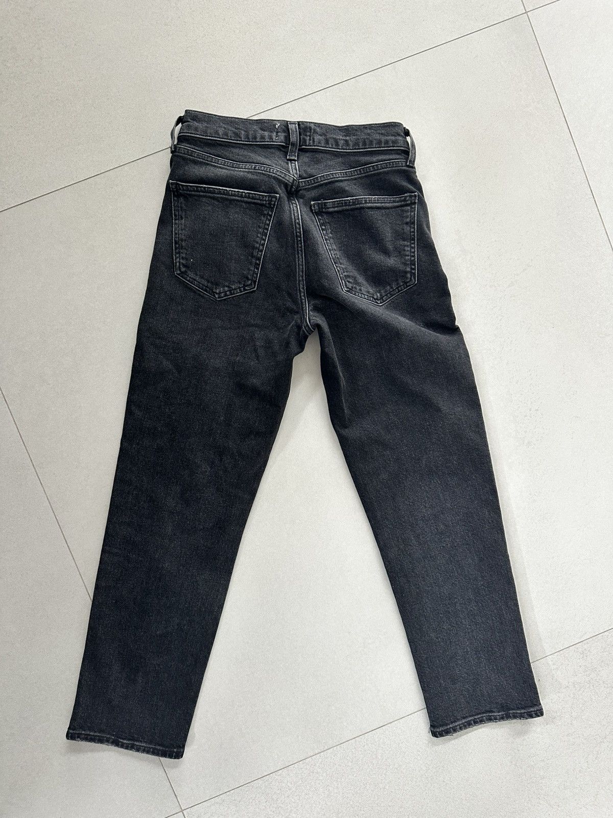 Agolde AGOLDE Kye Mid Rise Straight Crop Jeans SIZE 22 Size 22" - 5 Thumbnail