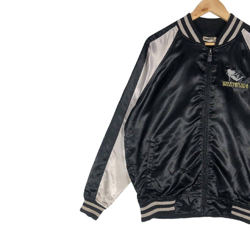 Anime × Japanese Brand Vintage Urusei-Yatsura Zipper Varsity Jacket Size US L / EU 52-54 / 3 - 3 Thumbnail