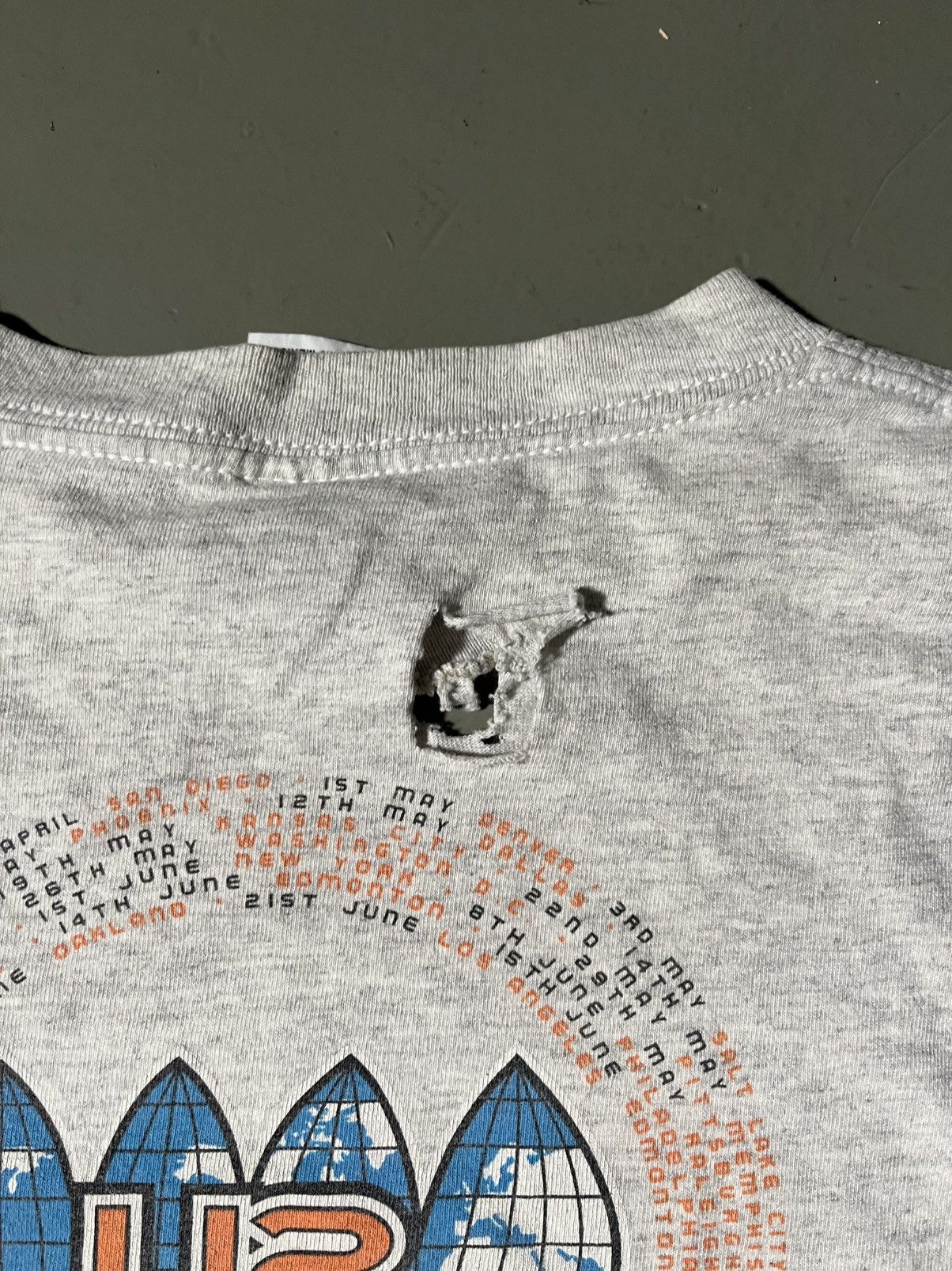 Other 1997 U2 Pop PopMart Tour t-shirt Size US XL / EU 56 / 4 - 7 Thumbnail