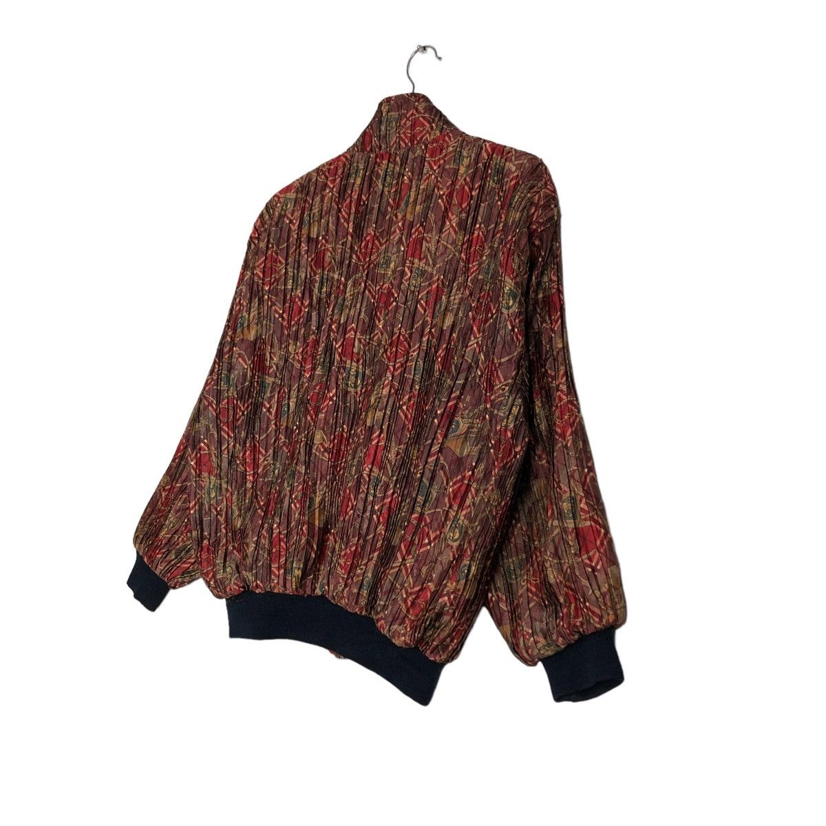 Japanese Brand 🔥RARE VINTAGE BOMBER JACKET PLEATED DESIGN ISSEY MIYAKE Size US M / EU 48-50 / 2 - 10 Thumbnail