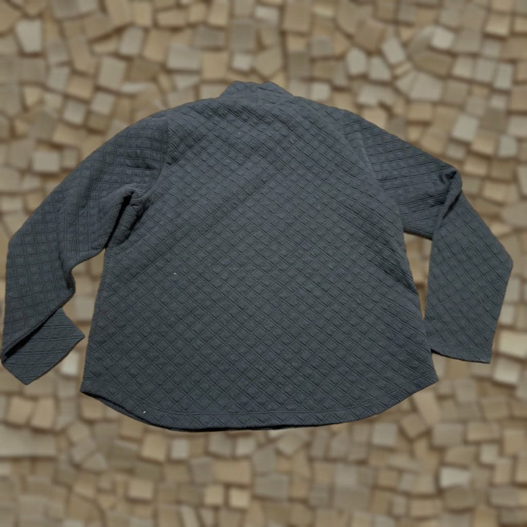 J.Crew J. Crew Shirt Women's Large Black Long Sleeve Mock Neck Pullover VINTAGE? (no) Shirt -> Shirt Size L / US 10 / IT 46 - 1 Thumbnail