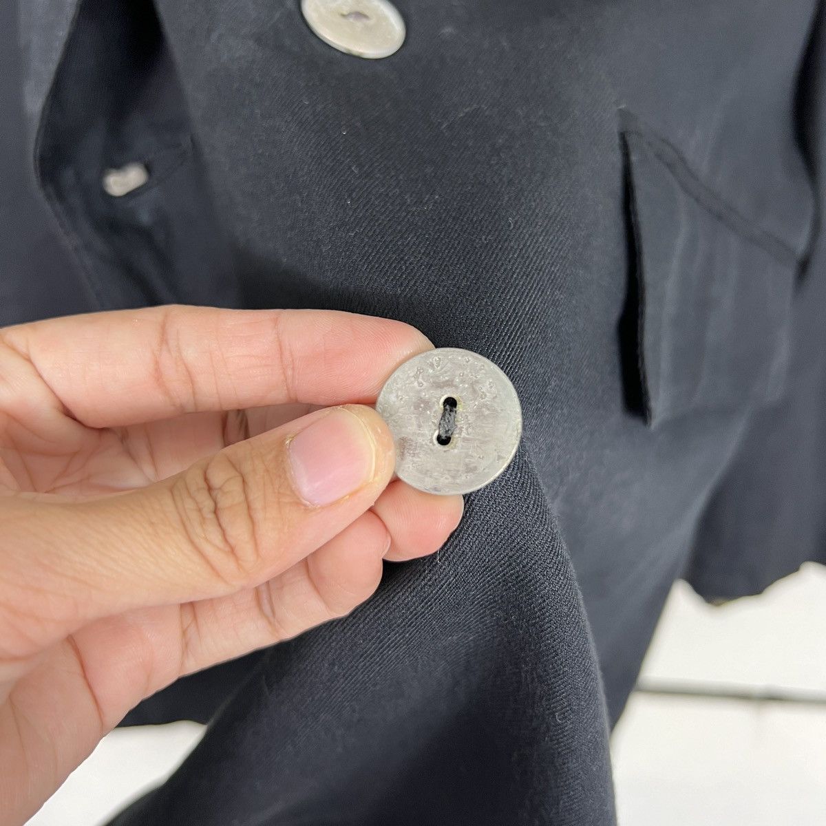 Issey Miyake 🔥 VINTAGE DOMON EX ISSEY MIYAKE DOUBLE BREASTED JACKET Size US M / EU 48-50 / 2 - 14 Thumbnail