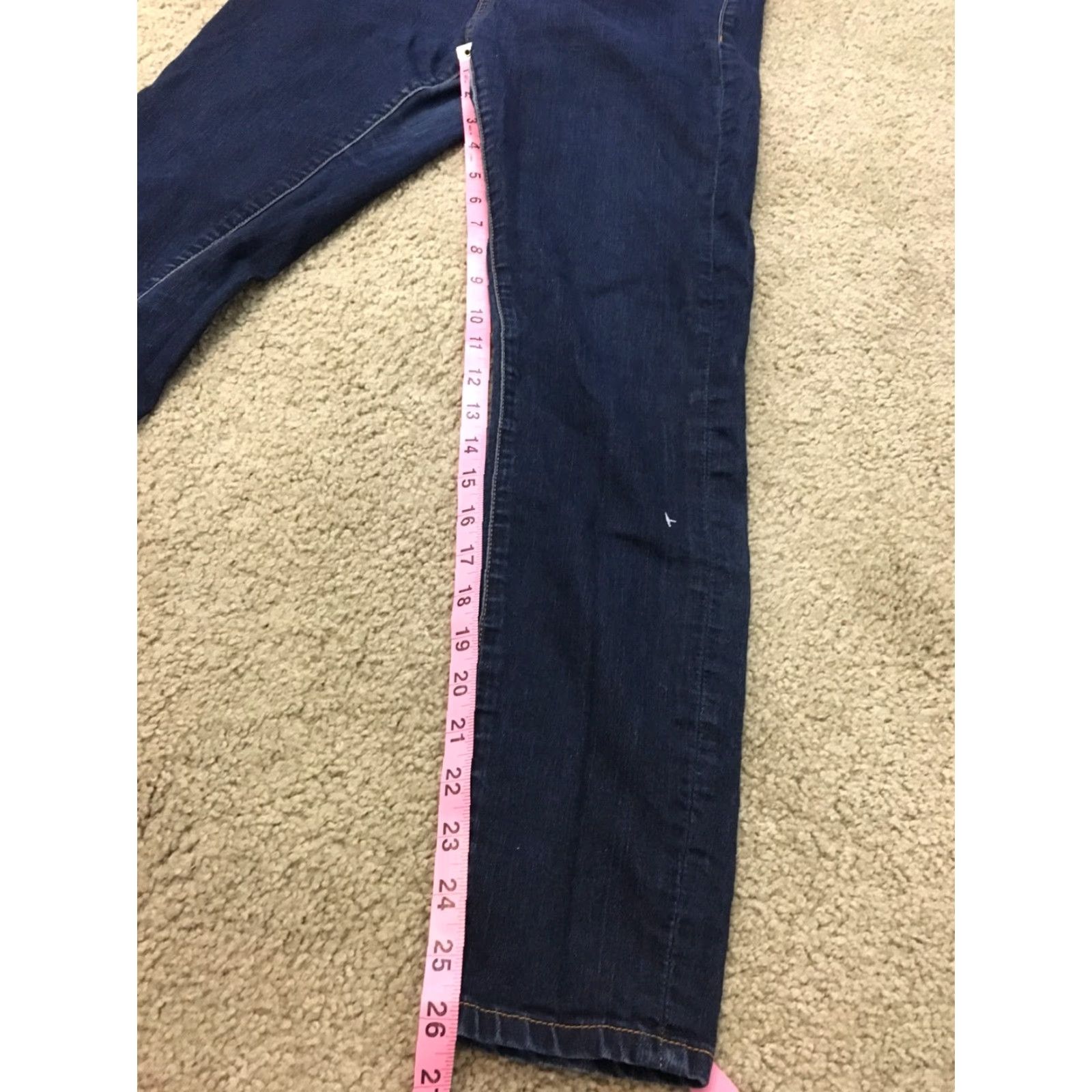 Vintage BLANK NYC Jeans Jeggings Blue Medium Wash Skinny Stretch Womens 28 Denim Jeans Size 28" / US 6 / IT 42 - 7 Thumbnail