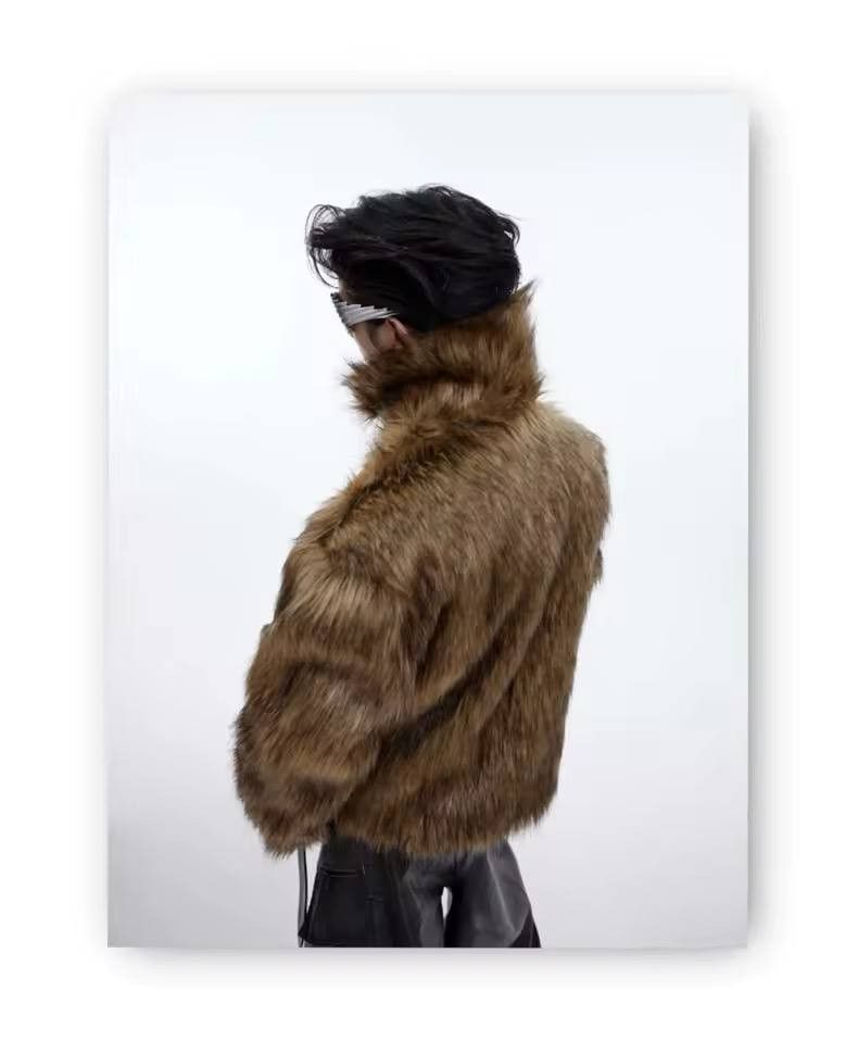 Japanese Brand × Vintage Soft fluffy faux fur coat Size US L / EU 52-54 / 3 - 5 Thumbnail
