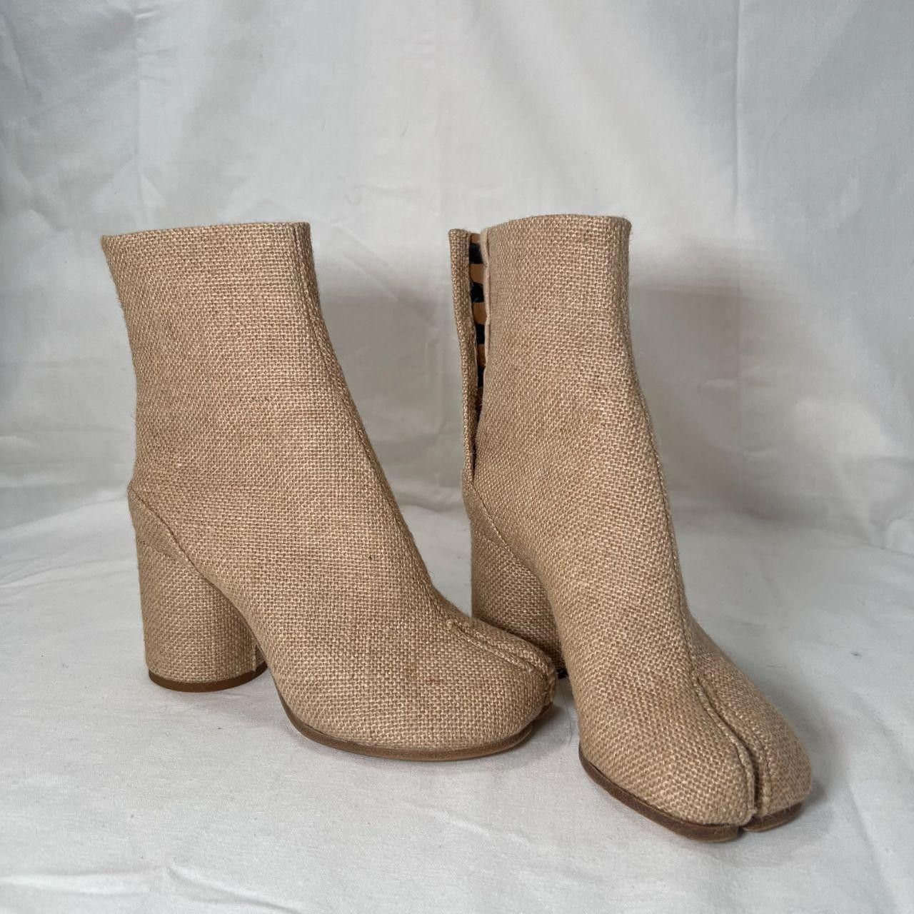 Maison Margiela Maison Margiela Canvas Tabi Boots Size US 5 / IT 35 - 1 Thumbnail