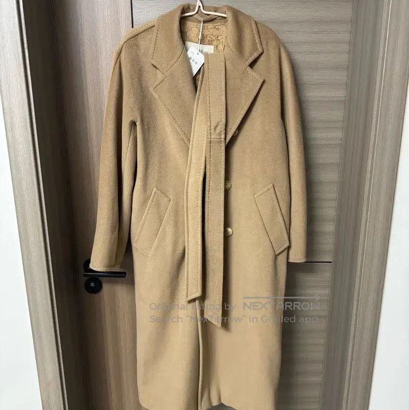 Max Mara MaxMara Camel Alpaca Wool Women's Coat . Size S / US 4 / IT 40 - 4 Thumbnail