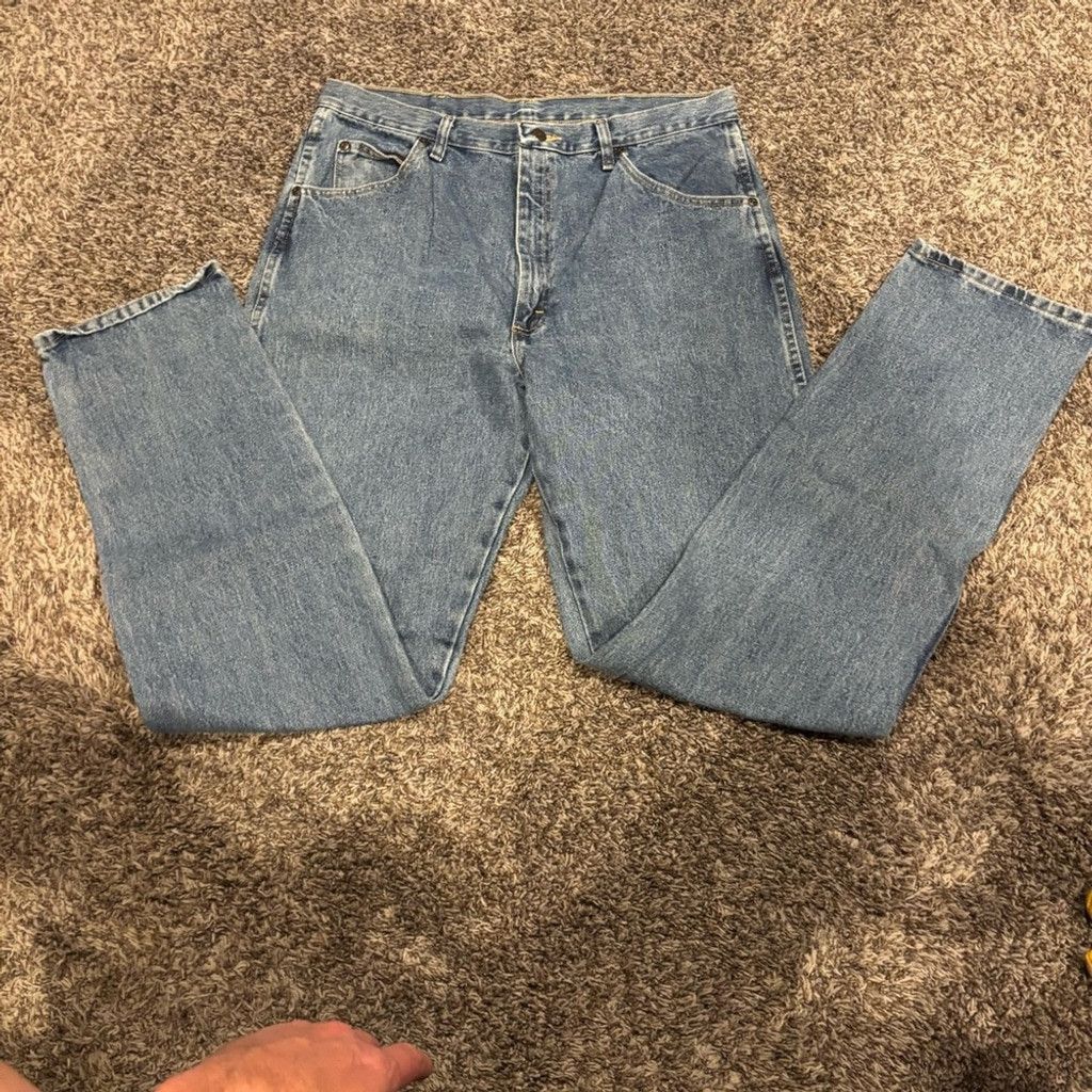 Wrangler Men’s Wrangler Blues Jeans Size US 38 / EU 54 - 3 Thumbnail