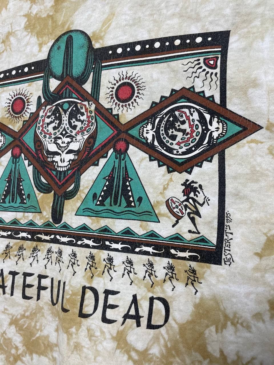Fruit Of The Loom Vintage Grateful Dead 1995 T-shirt Size US XL / EU 56 / 4 - 5 Thumbnail