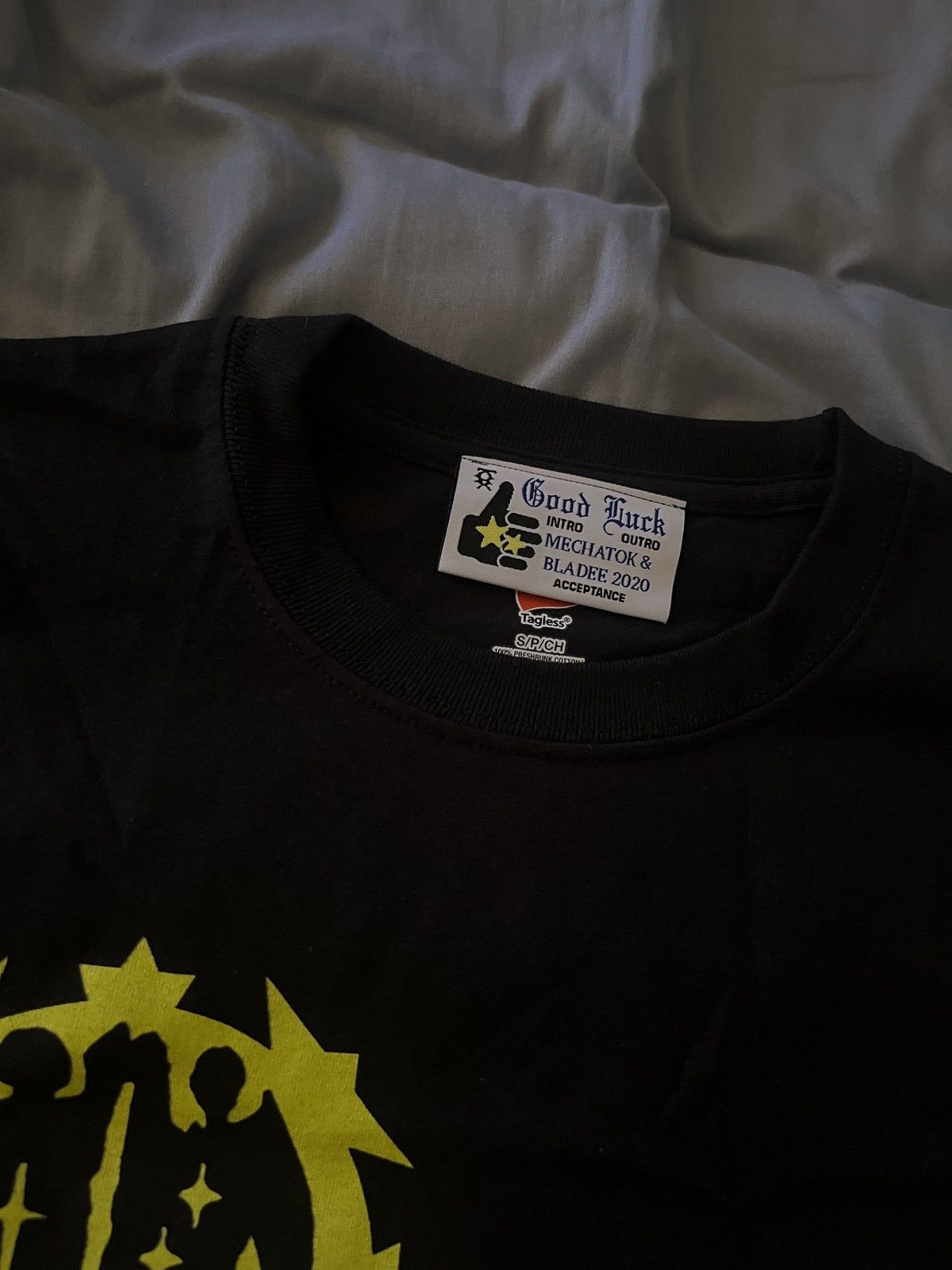 Drain Gang Goodluck Tee Black Size US S / EU 44-46 / 1 - 3 Thumbnail