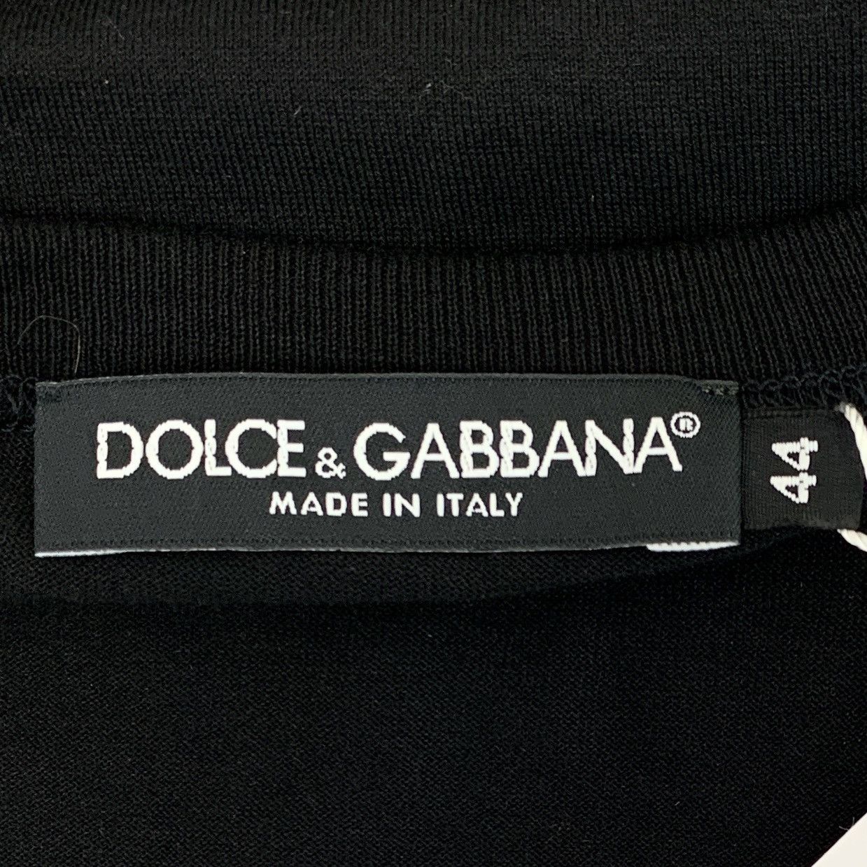 Dolce & Gabbana Dolce Gabbana Black Figure Long Sleeve Sweatshirt K26WX Size US XS / EU 42 / 0 - 6 Thumbnail