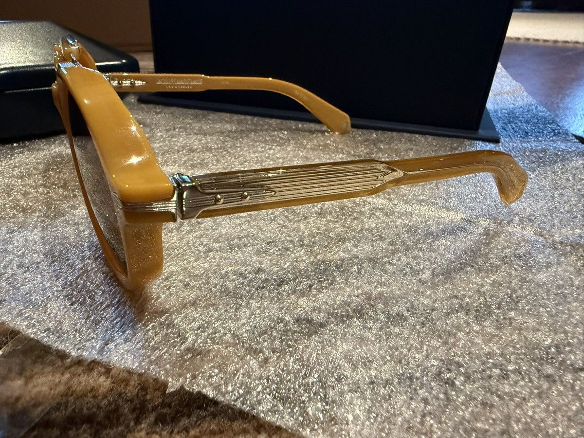 Jacques Marie Mage Jacques Marie Mage 1991 Senna in Mustard sunglasses rare Size ONE SIZE - 13 Thumbnail