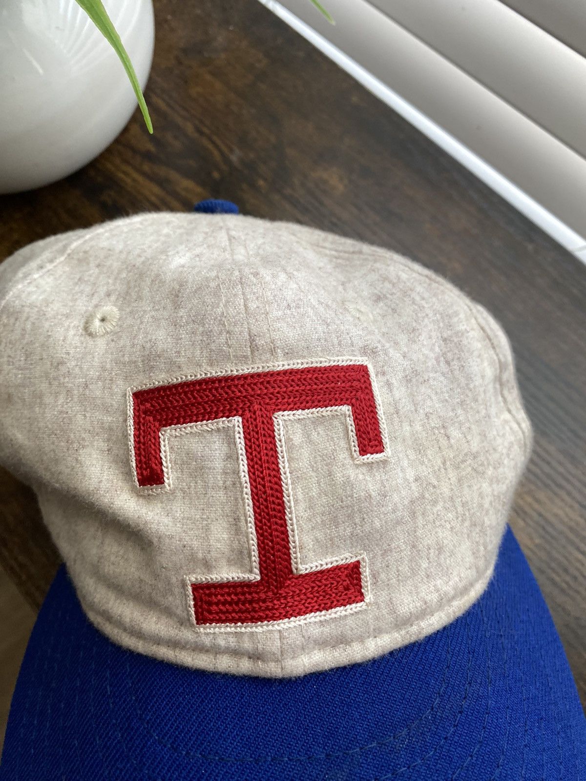 New Era Texas Rangers Throwback New Era Fitted Hat Size ONE SIZE - 3 Thumbnail
