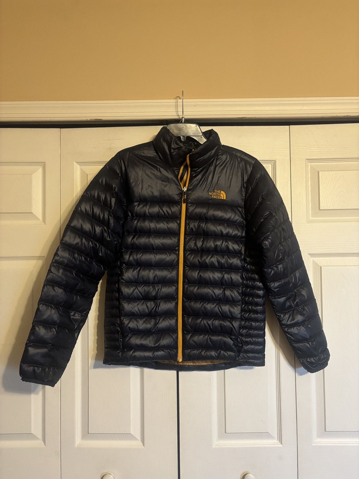 The North Face Blue and gold The North Face puffer jacket Size US S / EU 44-46 / 1 - 1 Thumbnail