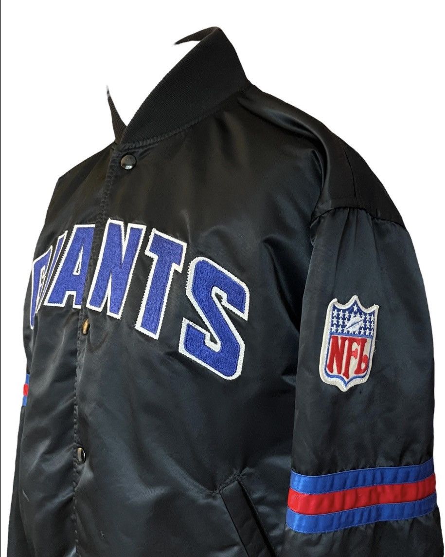 Starter Vintage 80/90s NFL New York Giants Satin Starter Bomber XL Size US XL / EU 56 / 4 - 11 Thumbnail