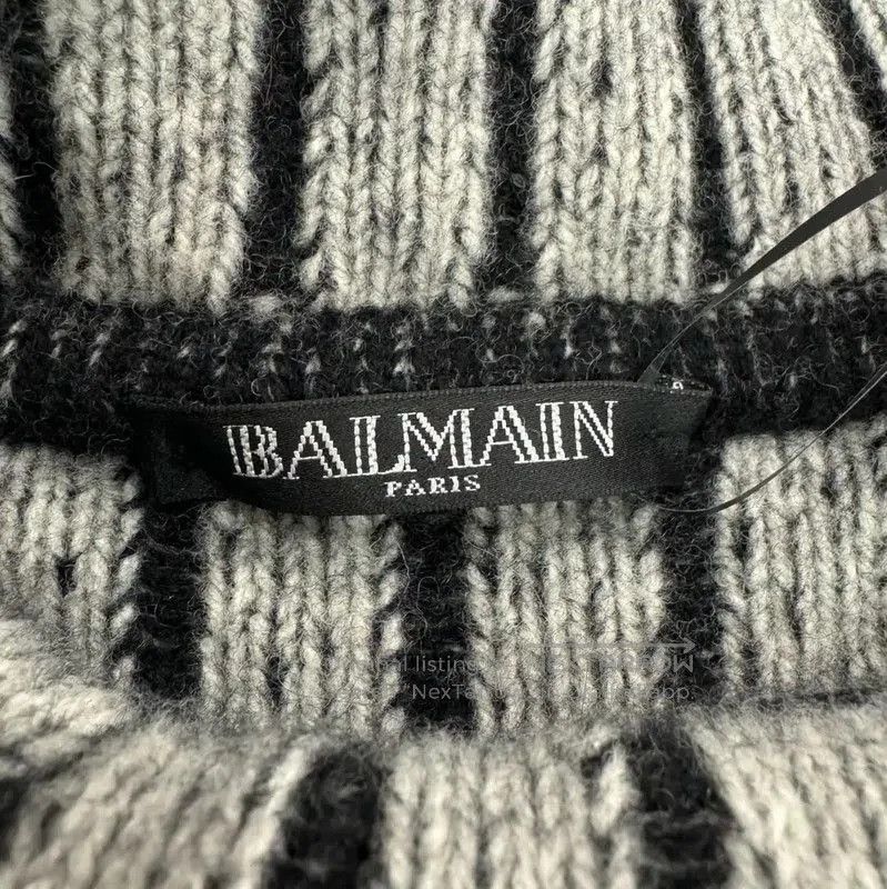 Balmain Balmain Black Wool Turtleneck Sweater for Women . Size S / US 4 / IT 40 - 4 Thumbnail