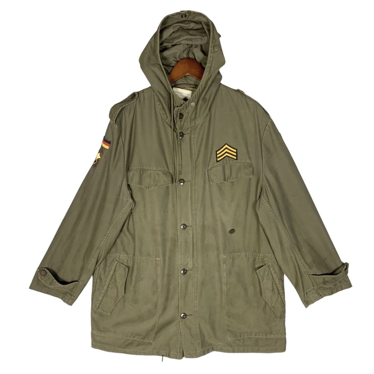 Vintage Vintage Marquardt Schulz German Military Parkas Jacket SizeL Size US L / EU 52-54 / 3 - 1 Thumbnail