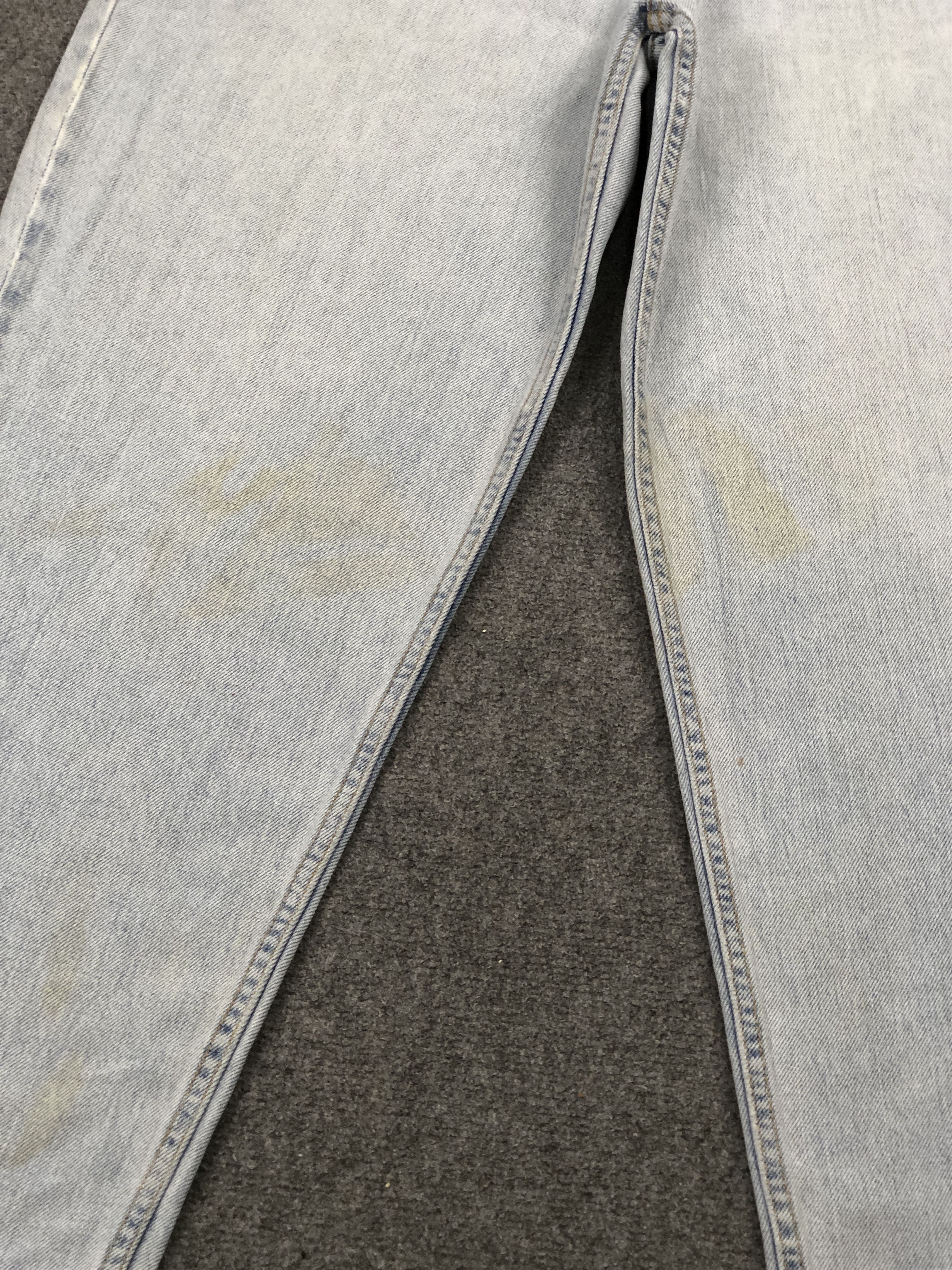 Levi's × Vintage Vintage Levis 560 Comfort Fit Light Washed Jeans DP2265 Size US 34 / EU 50 - 9 Thumbnail