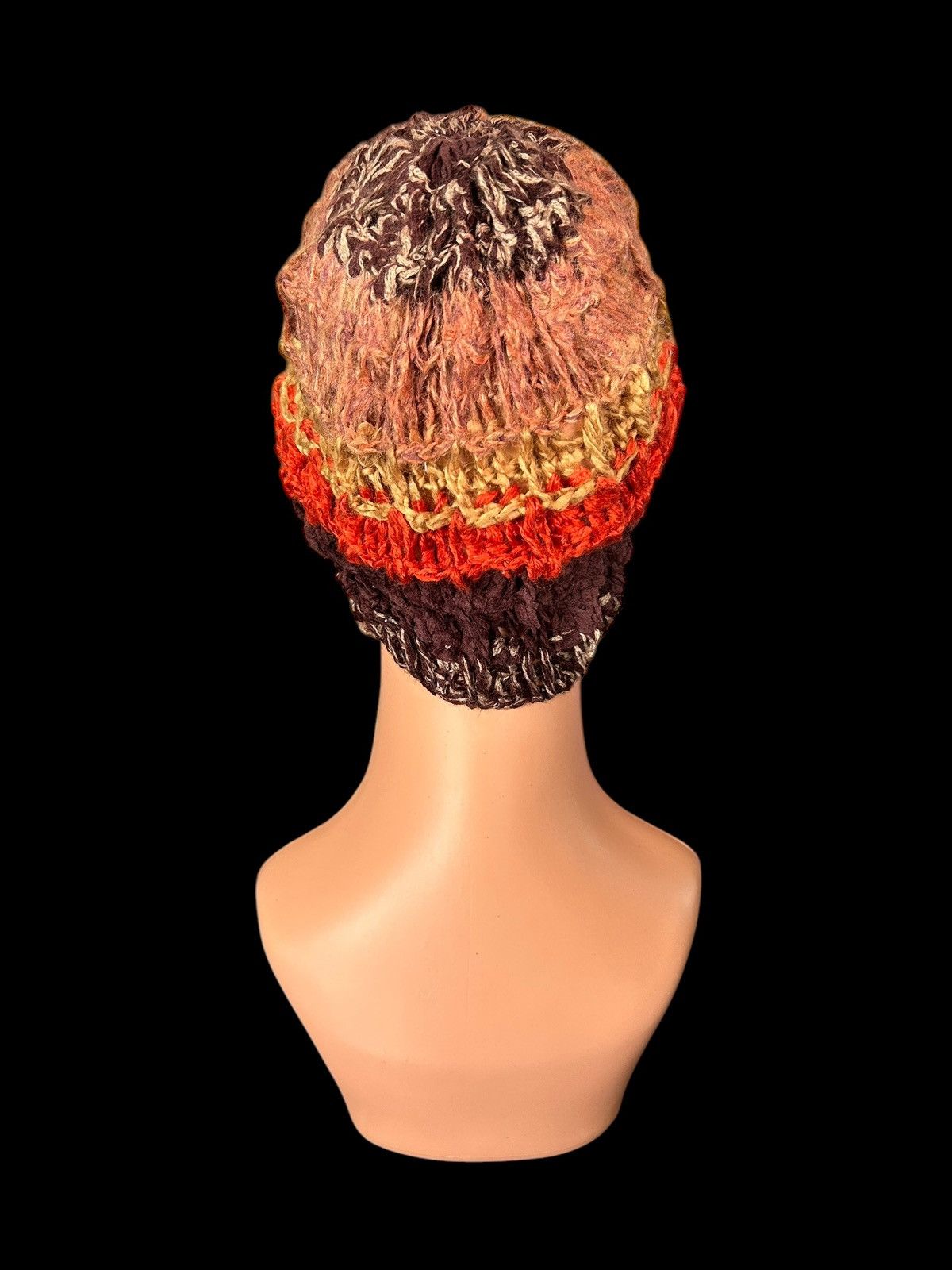 Japanese Brand × Kapital × Vintage Crochet Knitted japanese Beanie Hats ☠️☠️ Size ONE SIZE - 4 Thumbnail