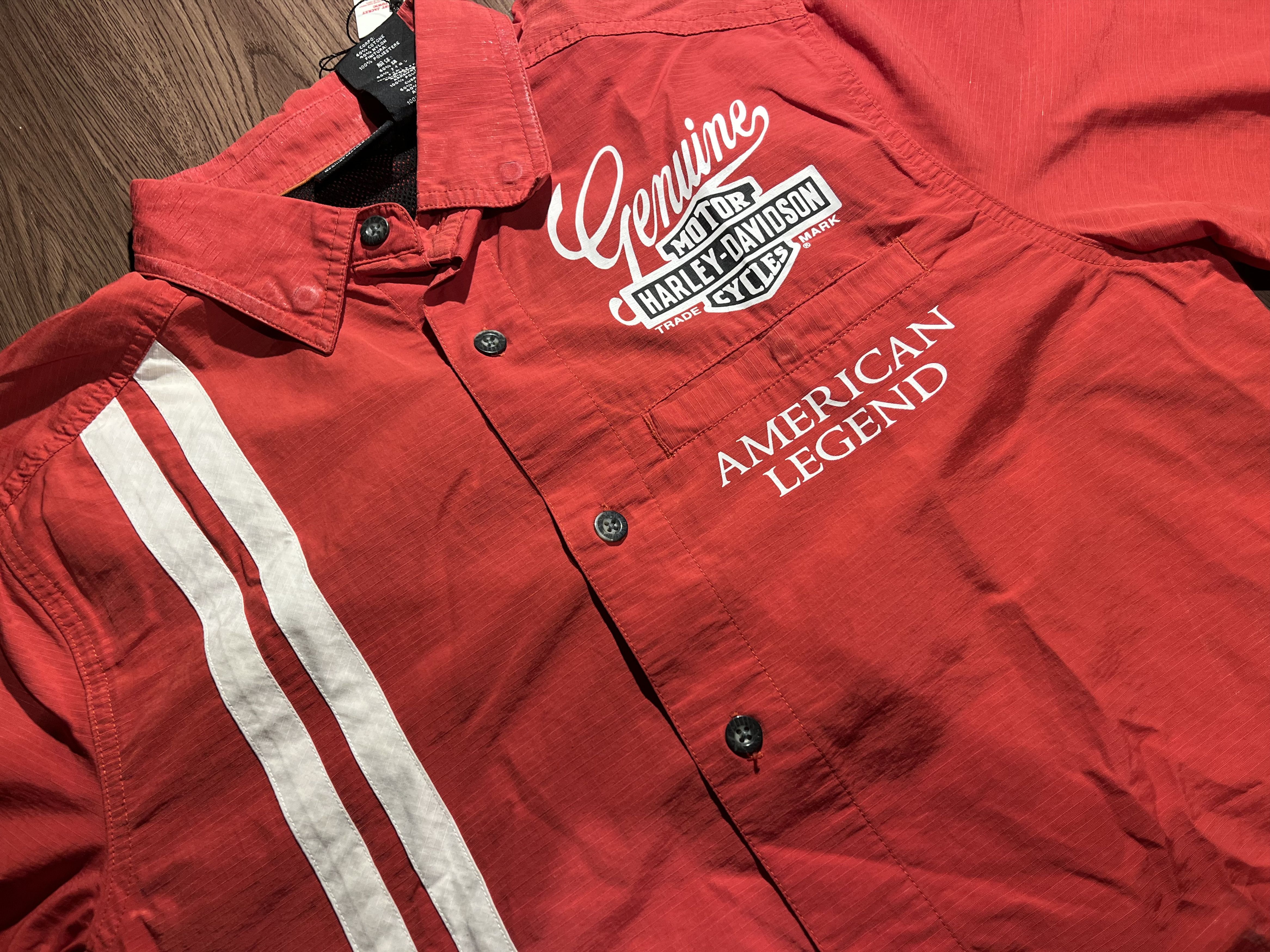 Harley Davidson Harley Davidson American Legend Team Workshirt Size US M / EU 48-50 / 2 - 2 Thumbnail