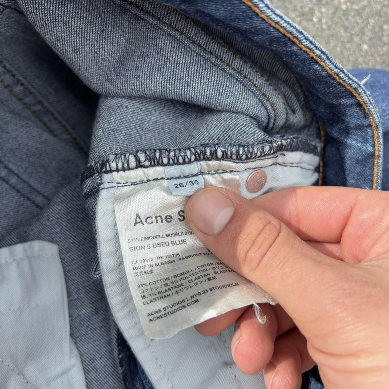 Acne Studios × Japanese Brand × Vintage Vintage Acne jeans Size US 26 / EU 42 - 5 Thumbnail