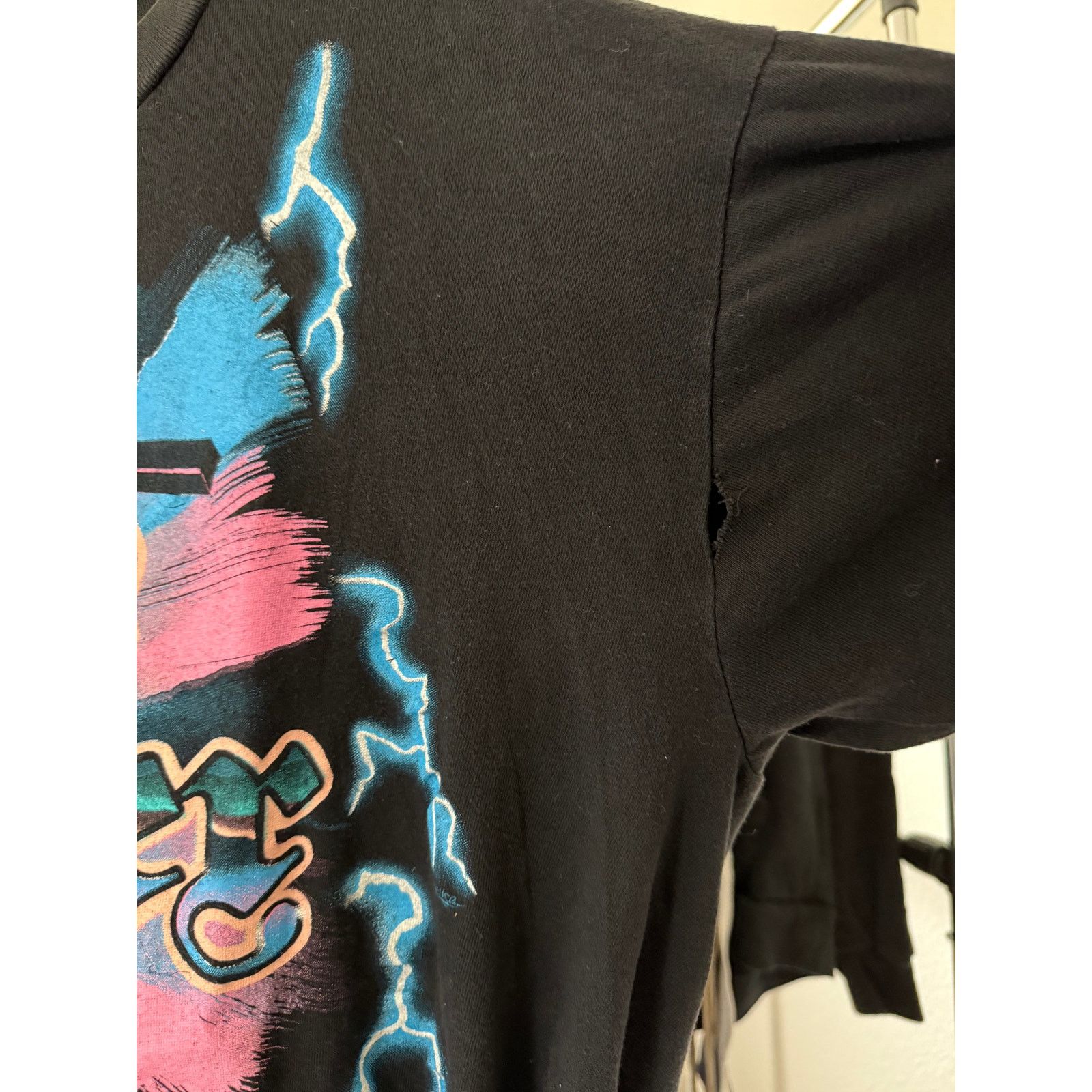 Other 90s Jesus Power Lightening All Over Print Shirt Size US XL / EU 56 / 4 - 6 Thumbnail