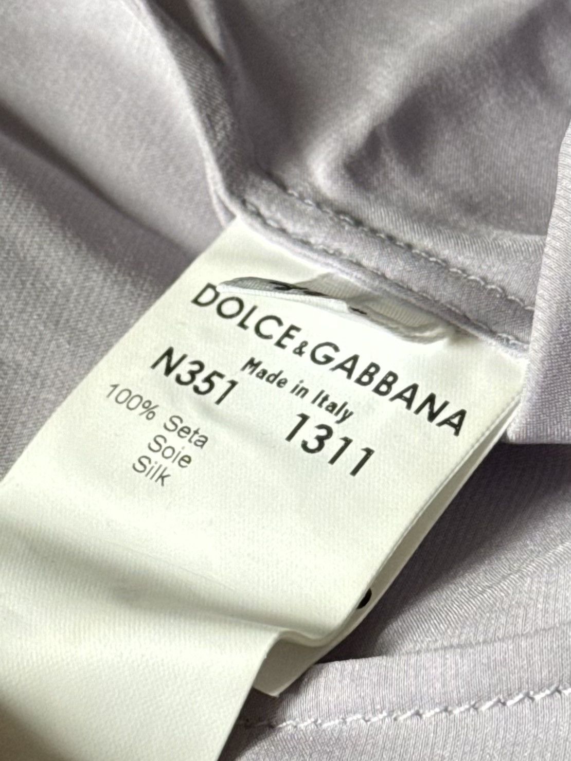 Dolce & Gabbana Dolce and Gabbana Runway F/W 2000 Silk Satin Maxi Dress. Size S / US 4 / IT 40 - 4 Thumbnail