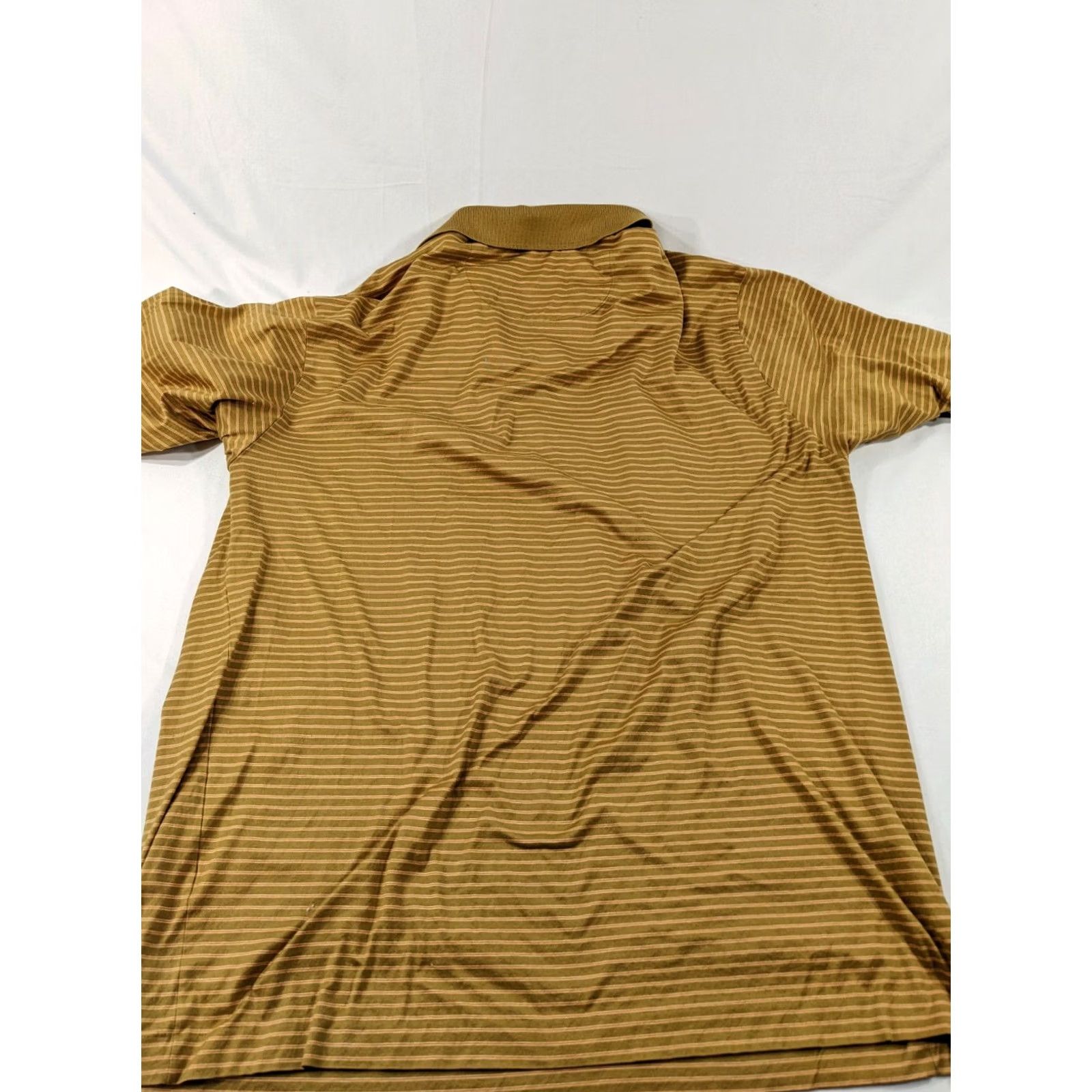 Vintage VINTAGE Pebble Beach Collection Polo Shirt Mens Large Short Sleeve Striped Made Italy Size US L / EU 52-54 / 3 - 8 Thumbnail