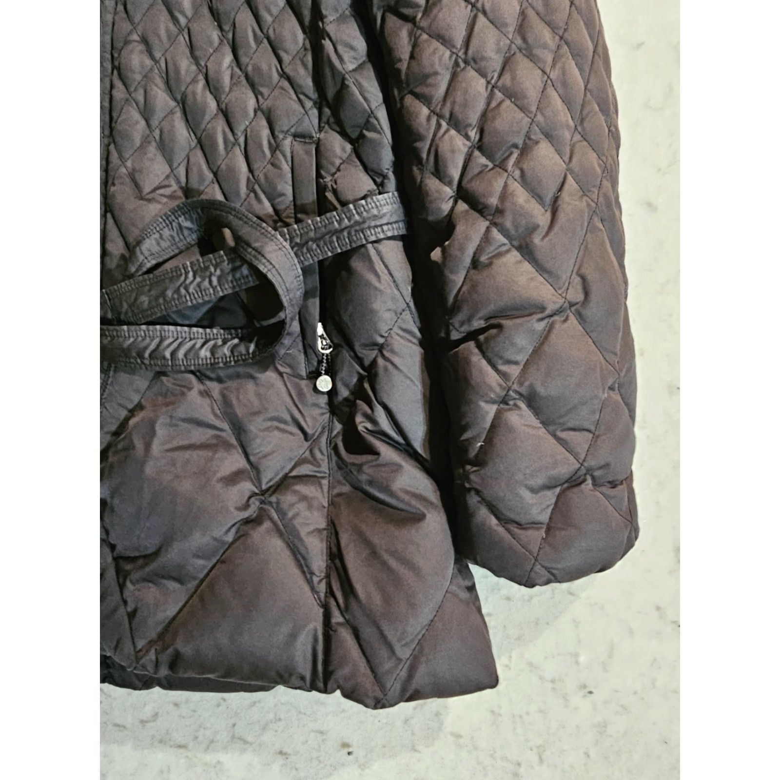 Eddie Bauer EDDIE BAUER Parka Jacket Black Down-Fill Faux Fur Hood Trim Womens Large Length Mid-Length Regular Size L / US 10 / IT 46 - 6 Thumbnail