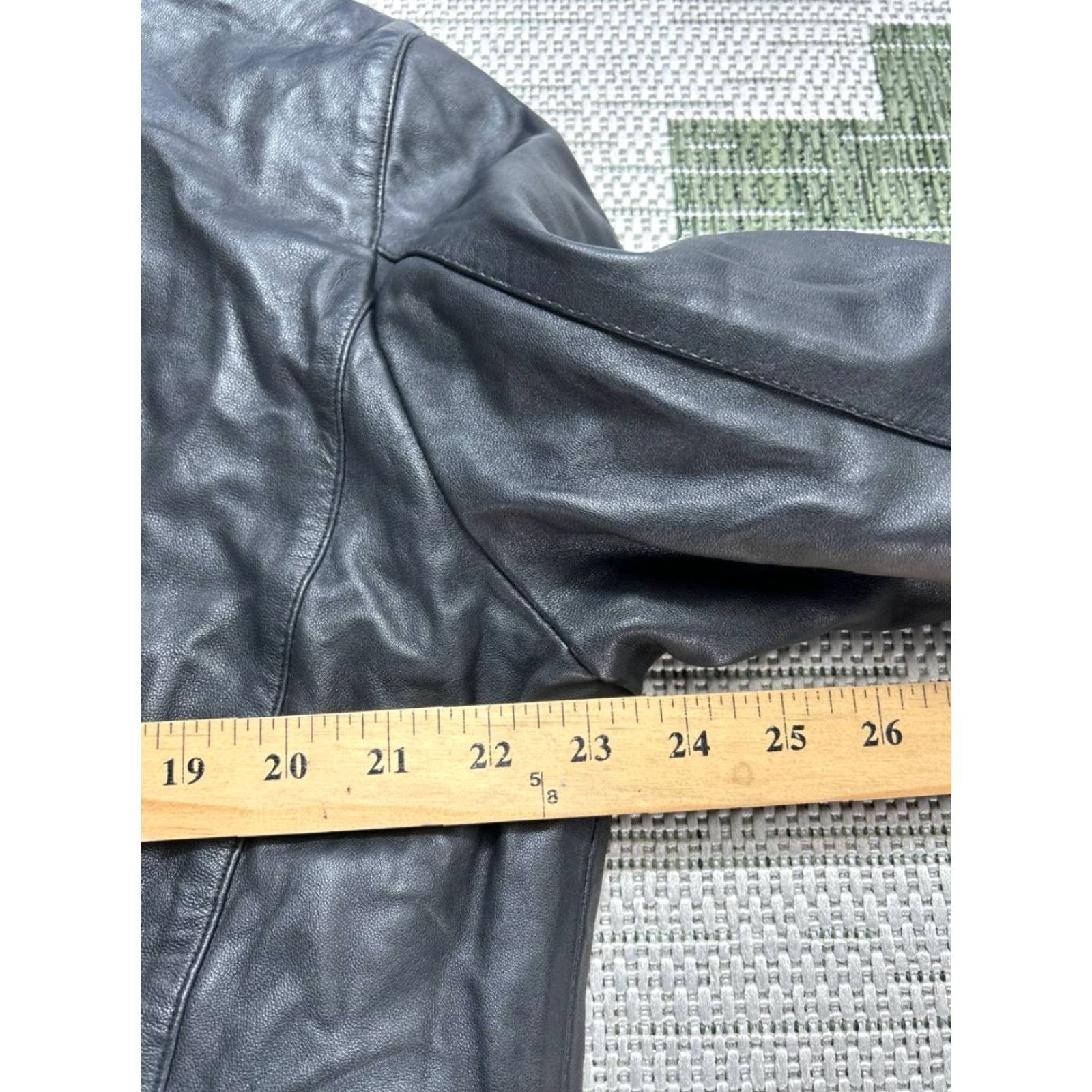 P&Co P&Co Jacket Womens Xxl Black Leather Full Zip New Size XXL / US 16-18 / IT 52-54 - 7 Thumbnail