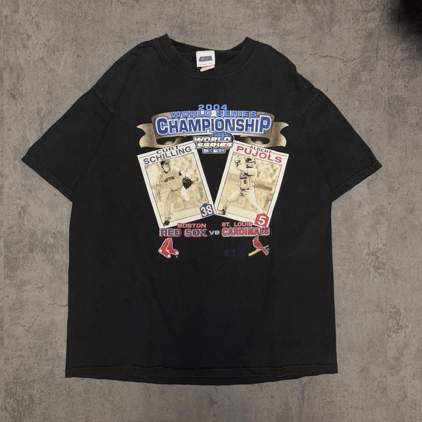 Designer 2004 World Series Red Sox vs. Cardinals —L — Size US L / EU 52-54 / 3 - 1 Thumbnail
