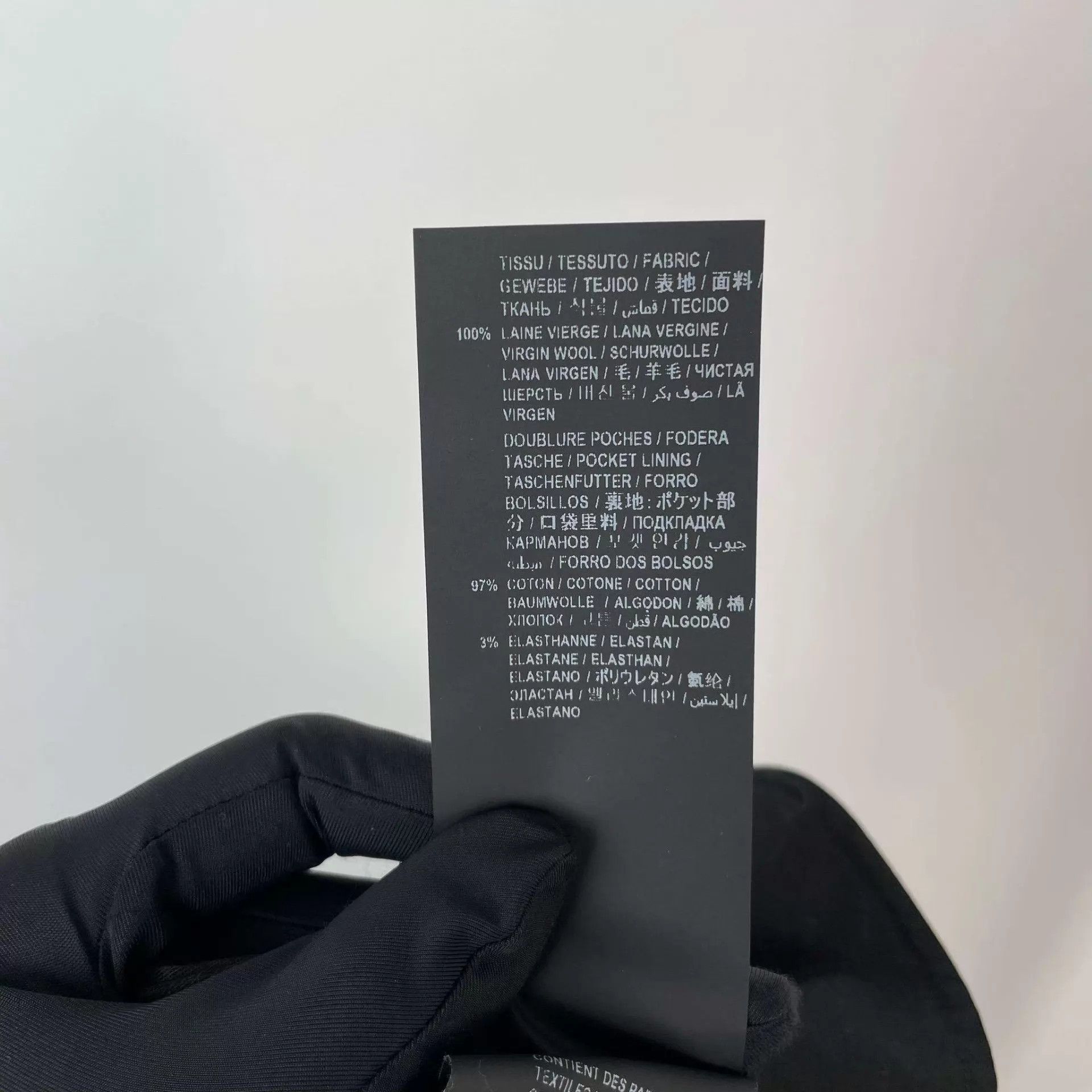Saint Laurent Paris YSL Black Tailored Trousers 165 Size 26" / US 2 / IT 38 - 4 Thumbnail