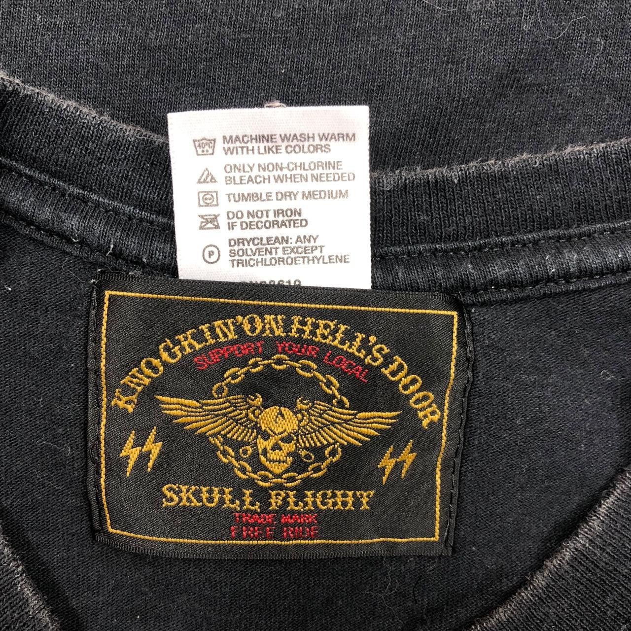 Other SKULL FLIGHT MOTORCYCLE Hell Wheels Tee Shirt Top Ride Size S / US 4 / IT 40 - 5 Thumbnail